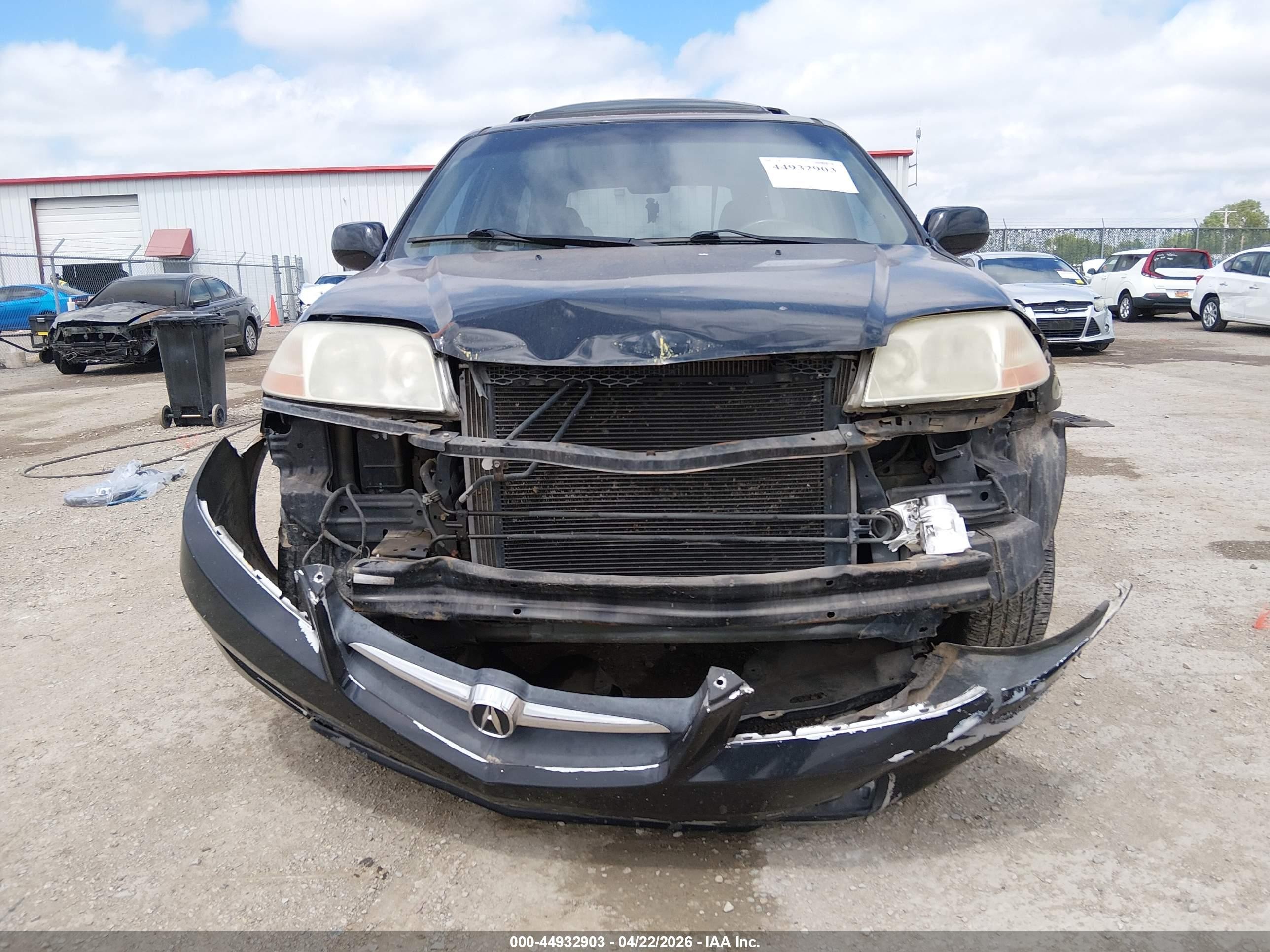 2002 Acura Mdx   Black vin: 2HNYD18692H503072