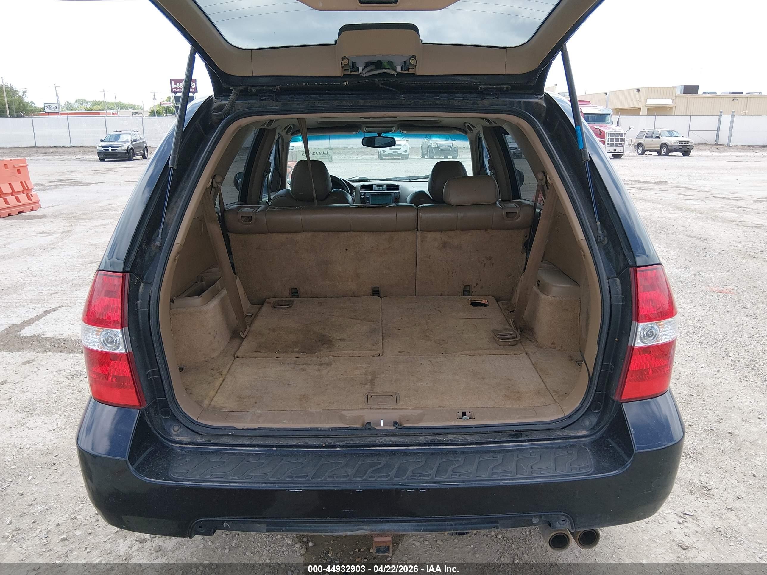 2002 Acura Mdx   Black vin: 2HNYD18692H503072