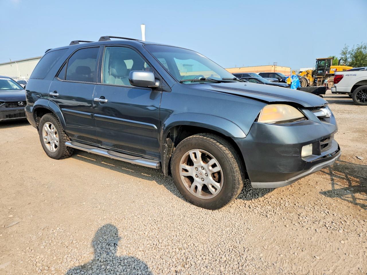 2004 Acura Mdx Touring Gray vin: 2HNYD18694H004047