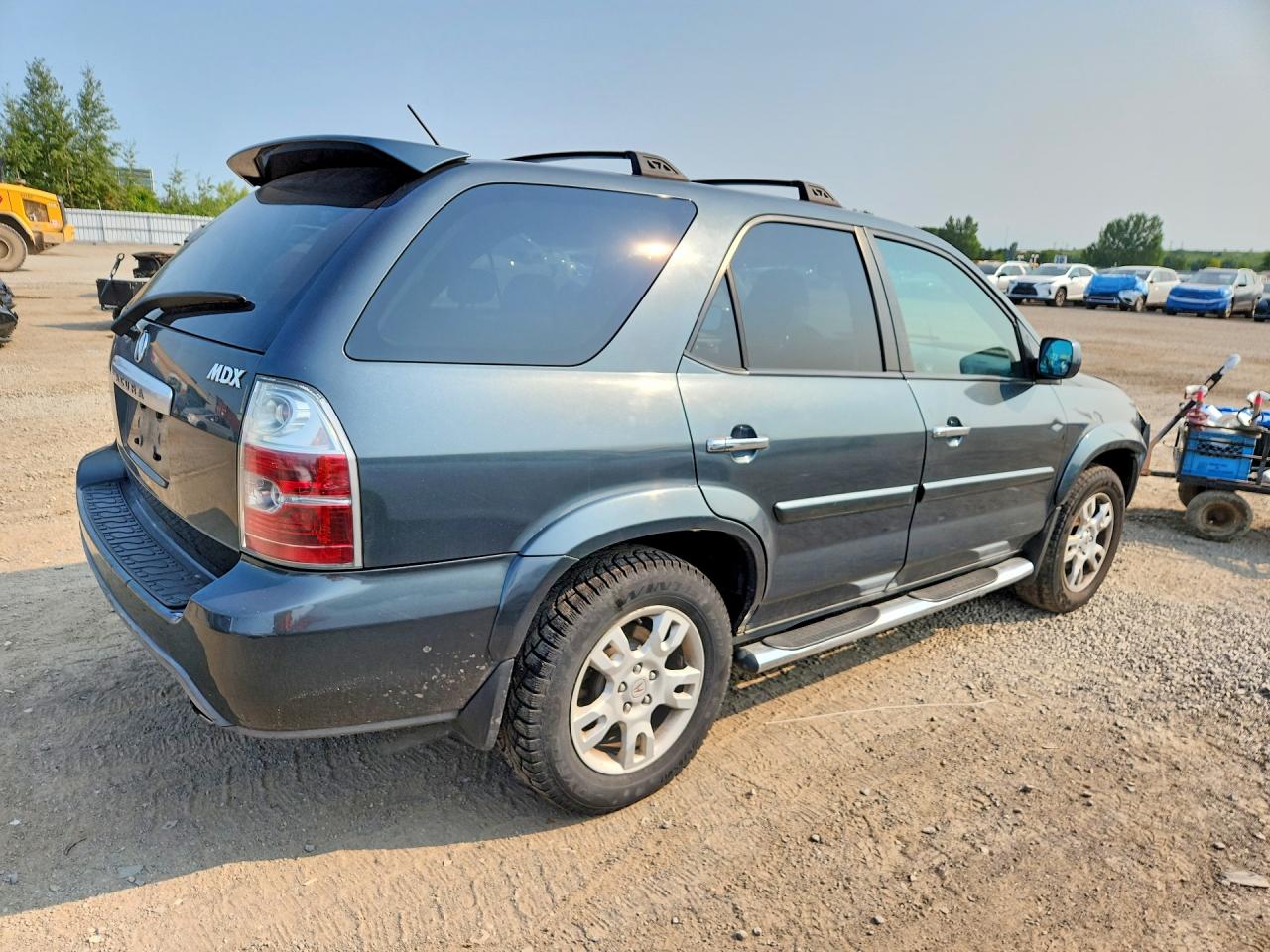 2004 Acura Mdx Touring Gray vin: 2HNYD18694H004047