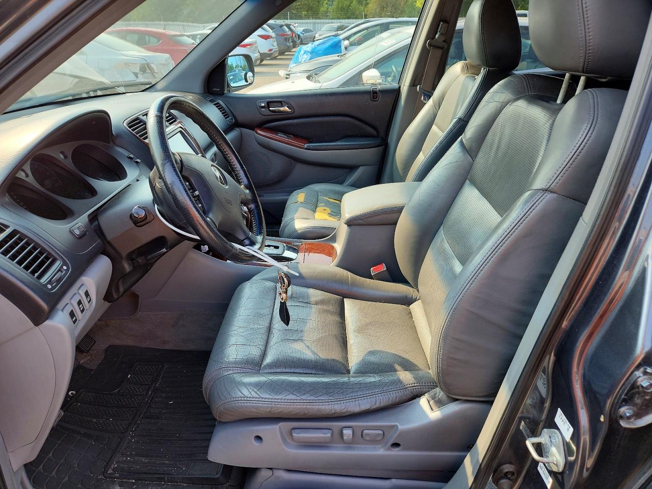 2004 Acura Mdx Touring Gray vin: 2HNYD18694H004047