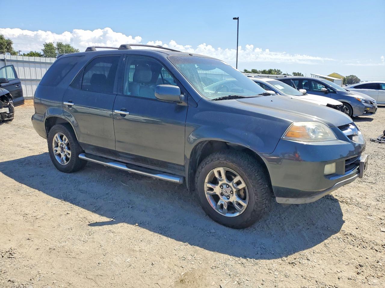 2005 Acura Mdx Touring Gray vin: 2HNYD18695H509474