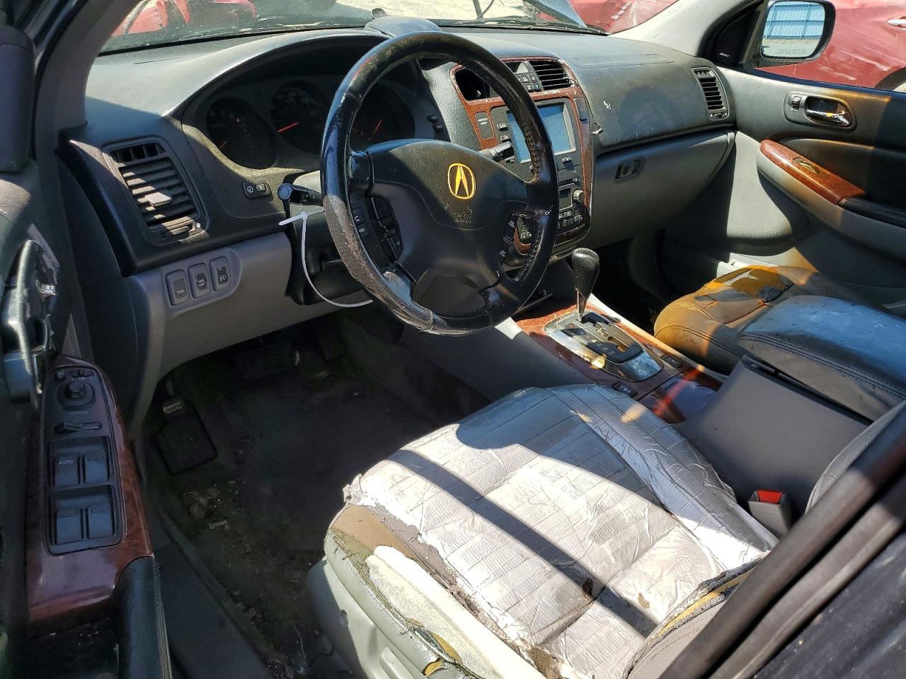 2005 Acura Mdx Touring Gray vin: 2HNYD18695H509474