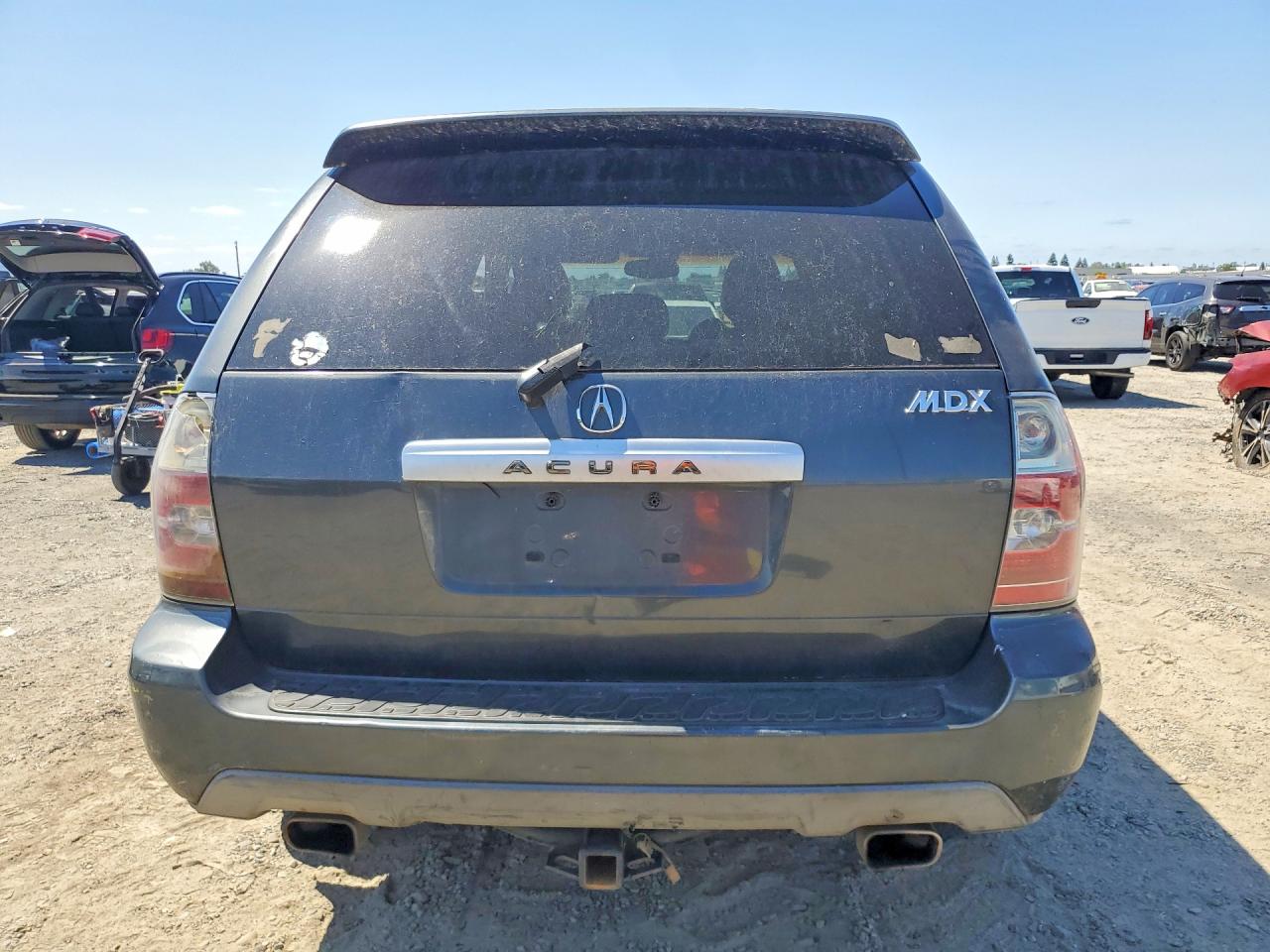 2005 Acura Mdx Touring Gray vin: 2HNYD18695H509474
