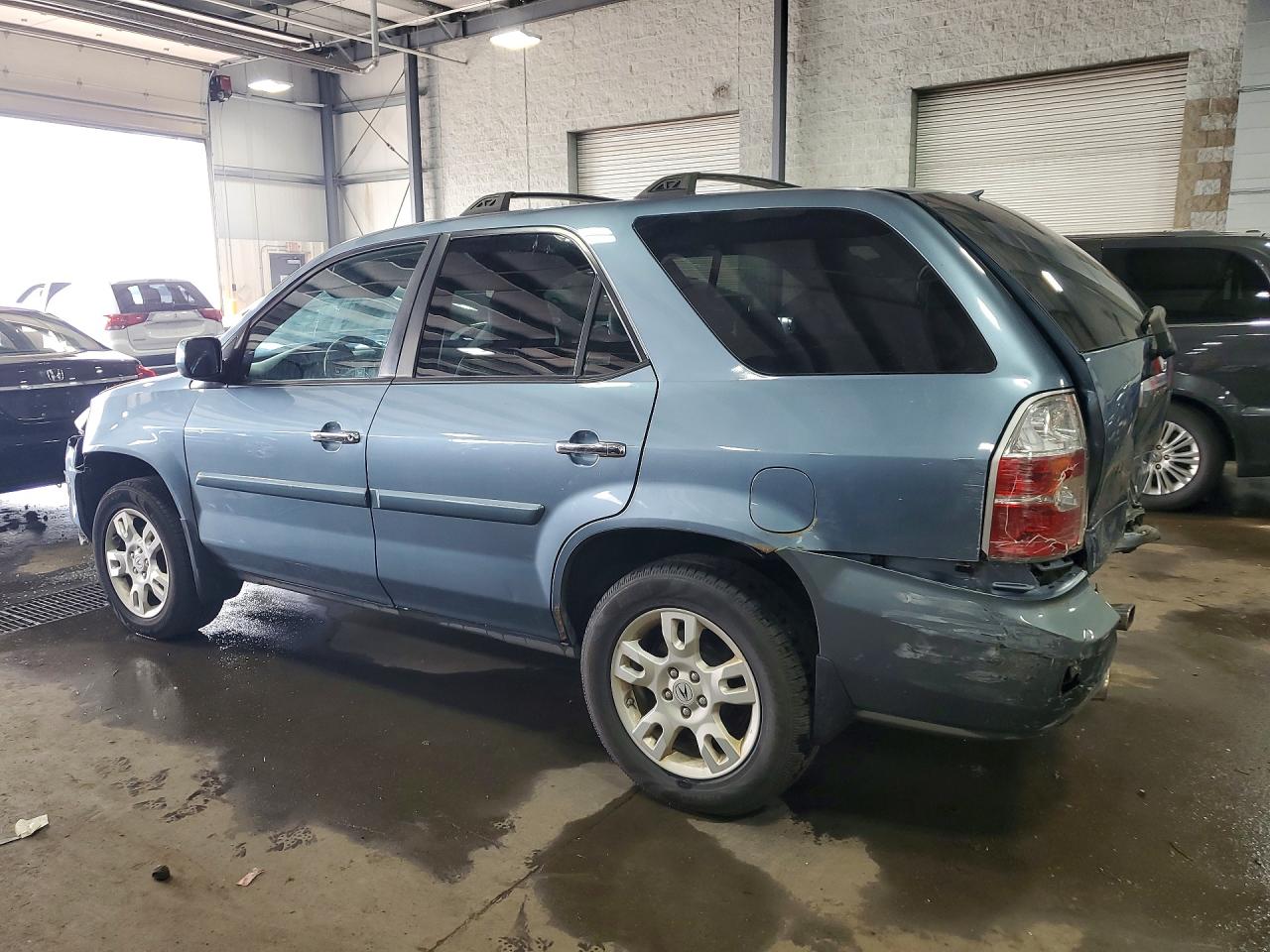 2006 Acura Mdx Touring Blue vin: 2HNYD18696H502011