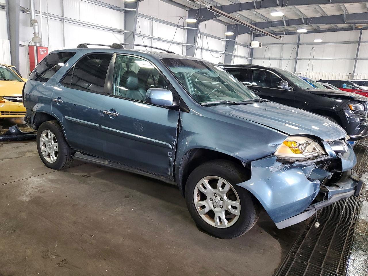2006 Acura Mdx Touring Blue vin: 2HNYD18696H502011