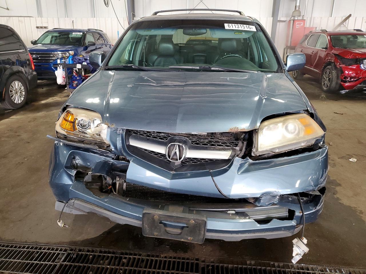 2006 Acura Mdx Touring Blue vin: 2HNYD18696H502011