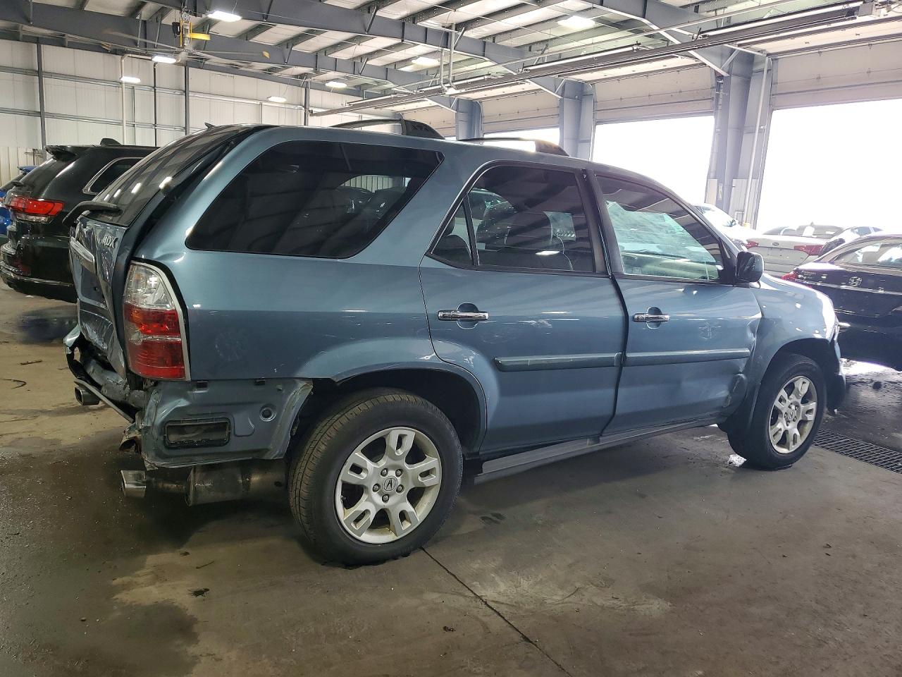 2006 Acura Mdx Touring Blue vin: 2HNYD18696H502011