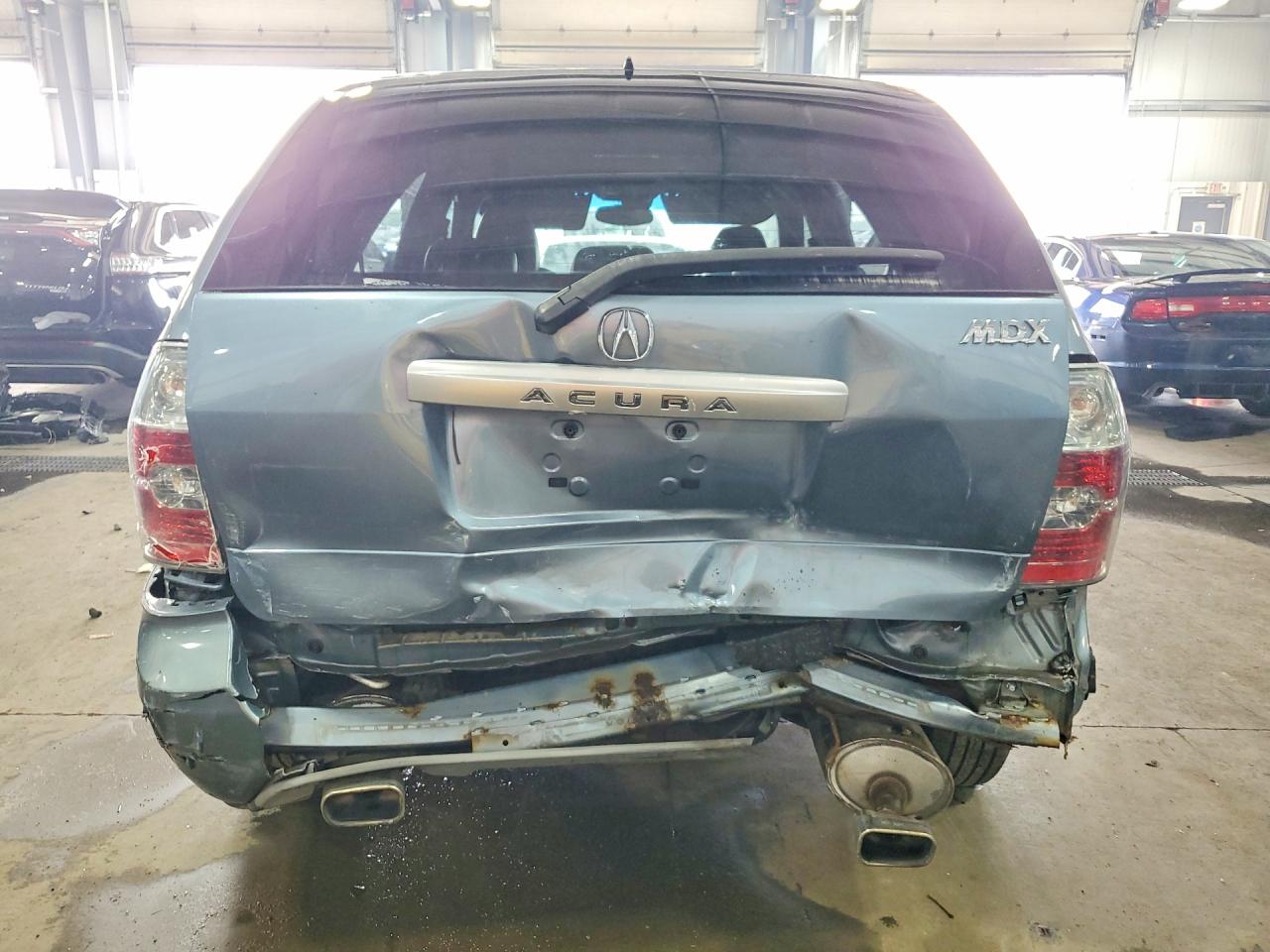 2006 Acura Mdx Touring Blue vin: 2HNYD18696H502011