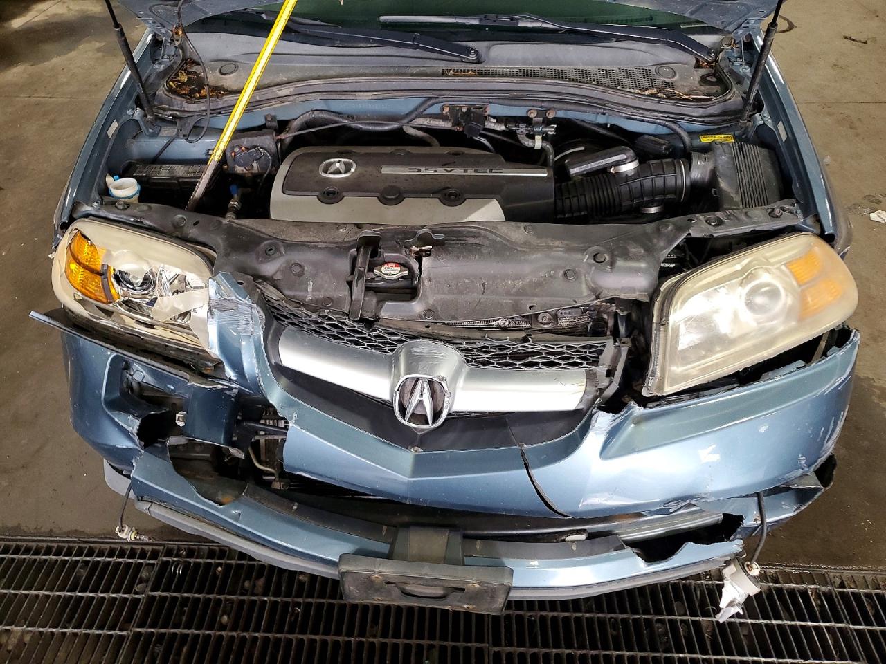 2006 Acura Mdx Touring Blue vin: 2HNYD18696H502011