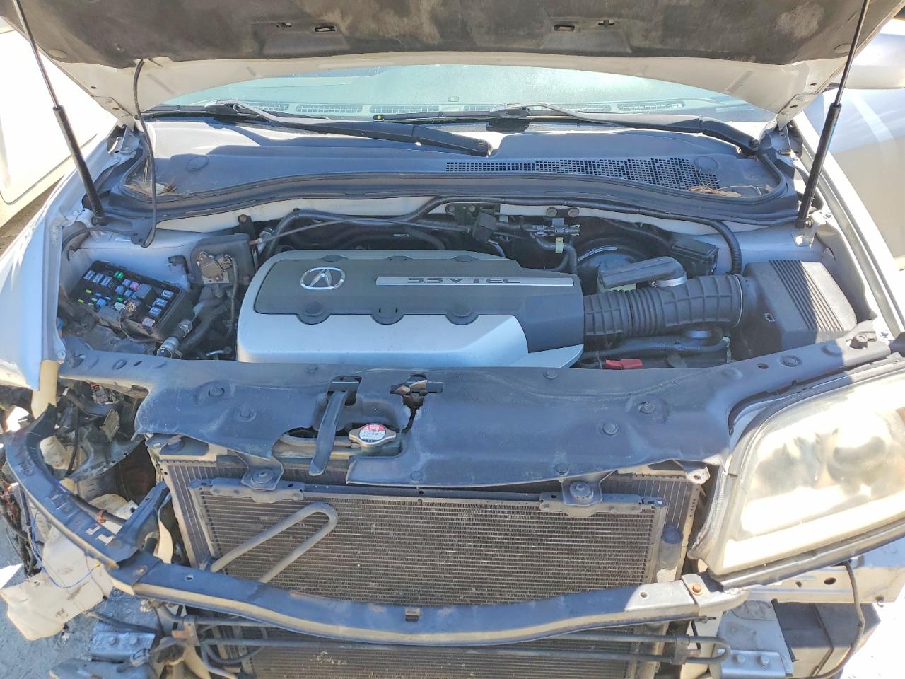 2006 Acura Mdx Touring Silver vin: 2HNYD18696H509475