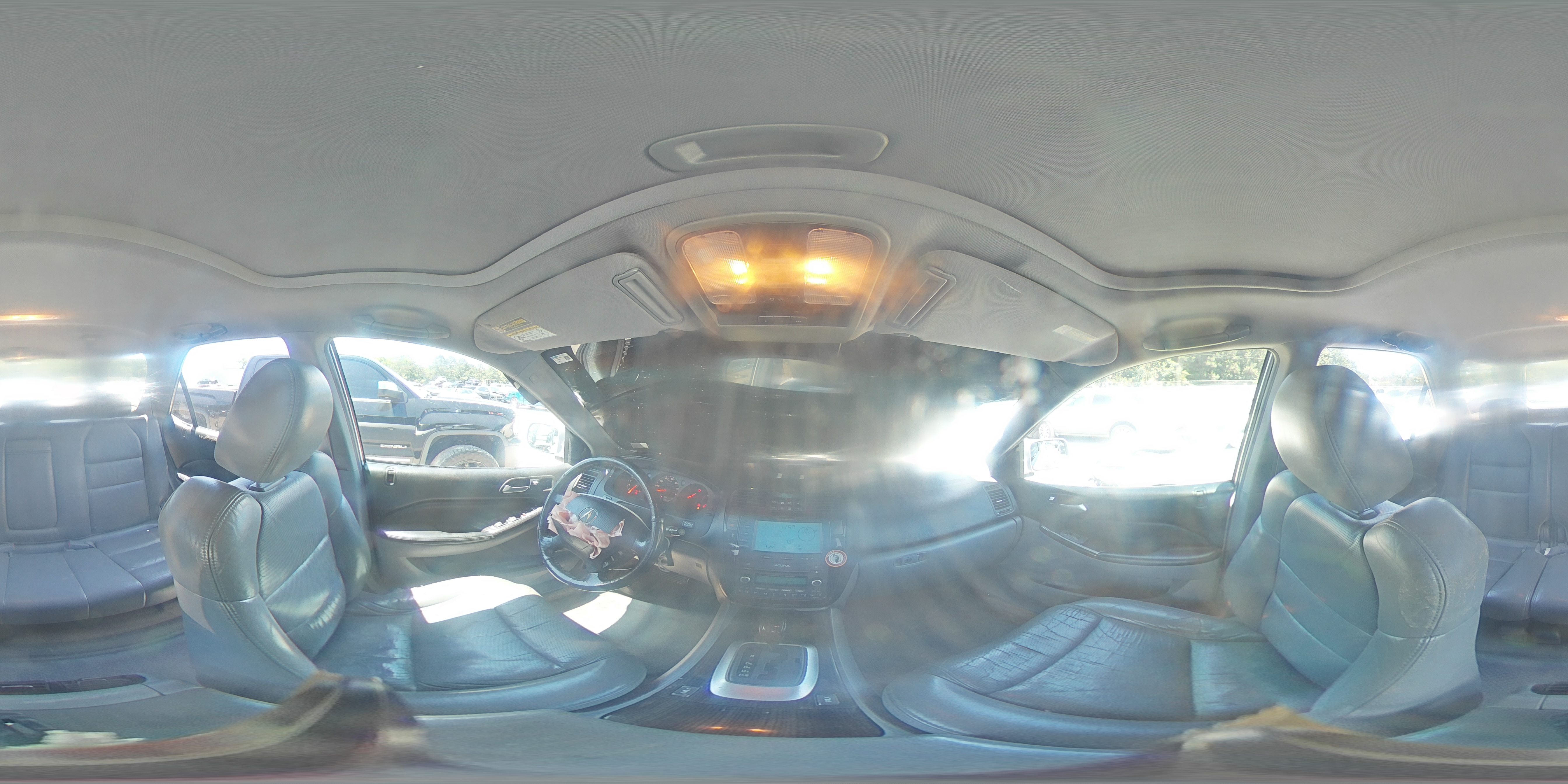2006 Acura Mdx Touring Silver vin: 2HNYD18696H509475
