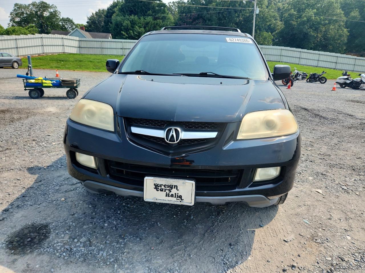 2006 Acura Mdx Touring Черный vin: 2HNYD18696H549619