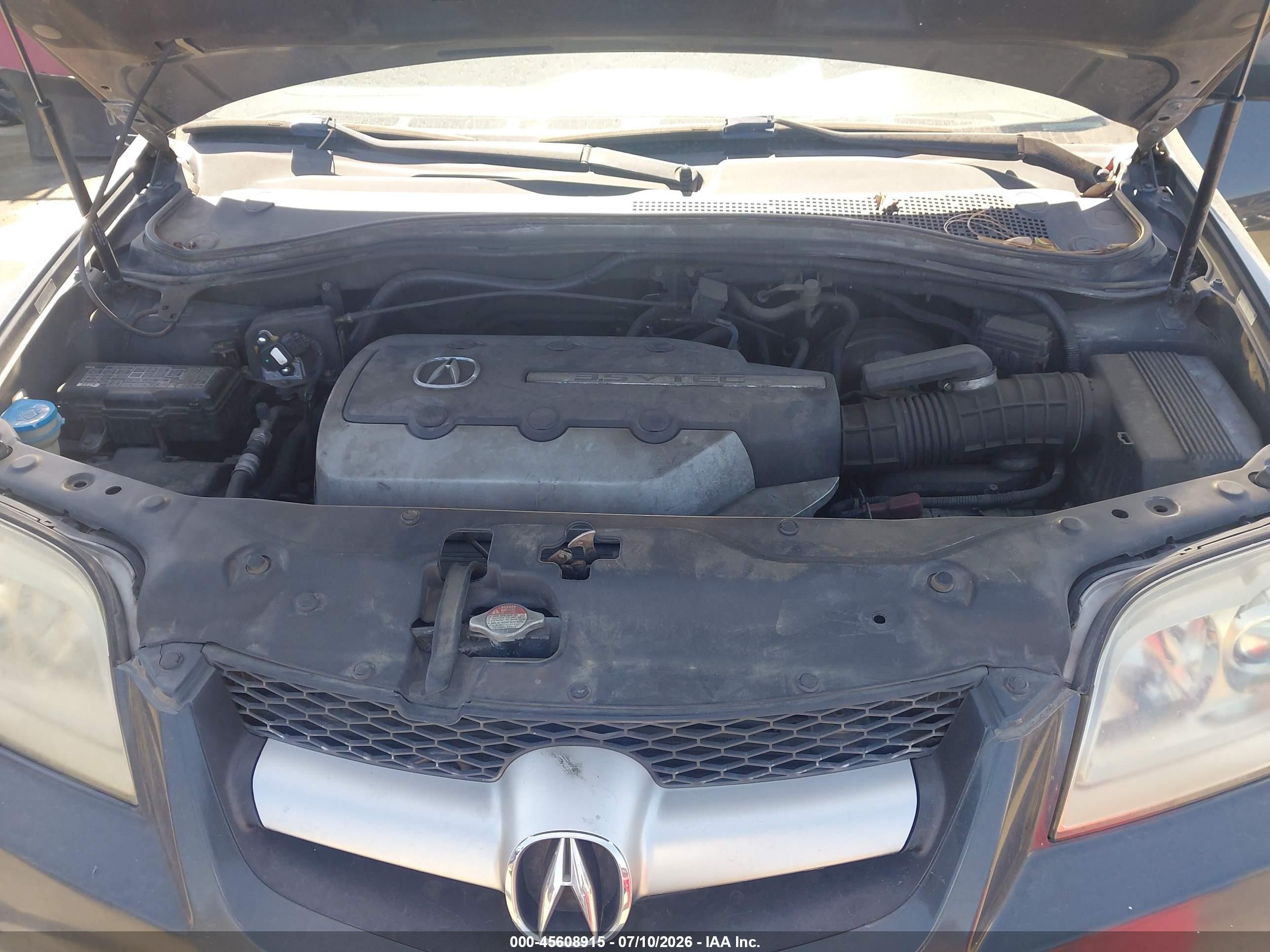 2004 Acura Mdx Серый vin: 2HNYD186X4H519140