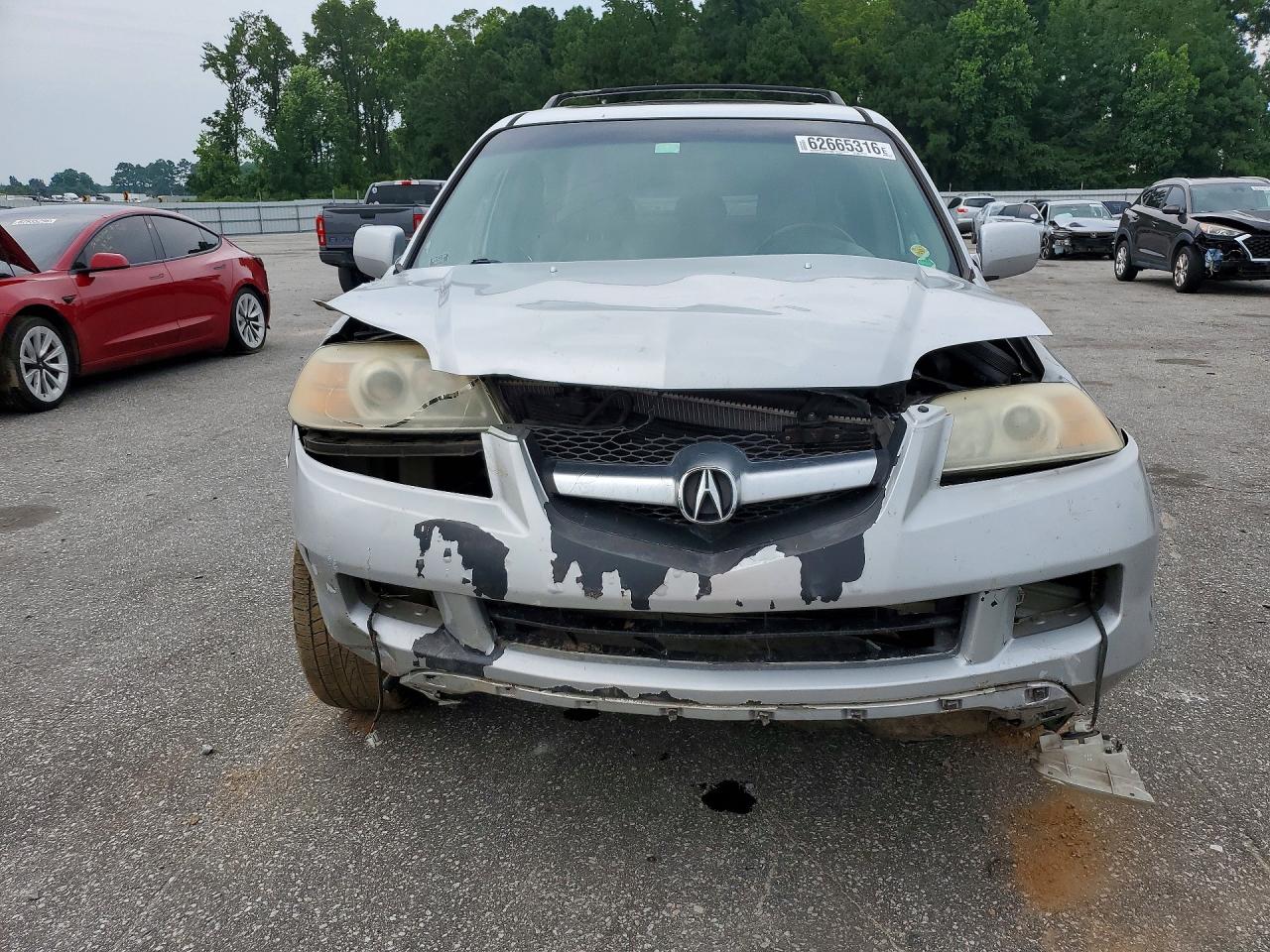 2004 Acura Mdx Touring Серебряный vin: 2HNYD186X4H553370