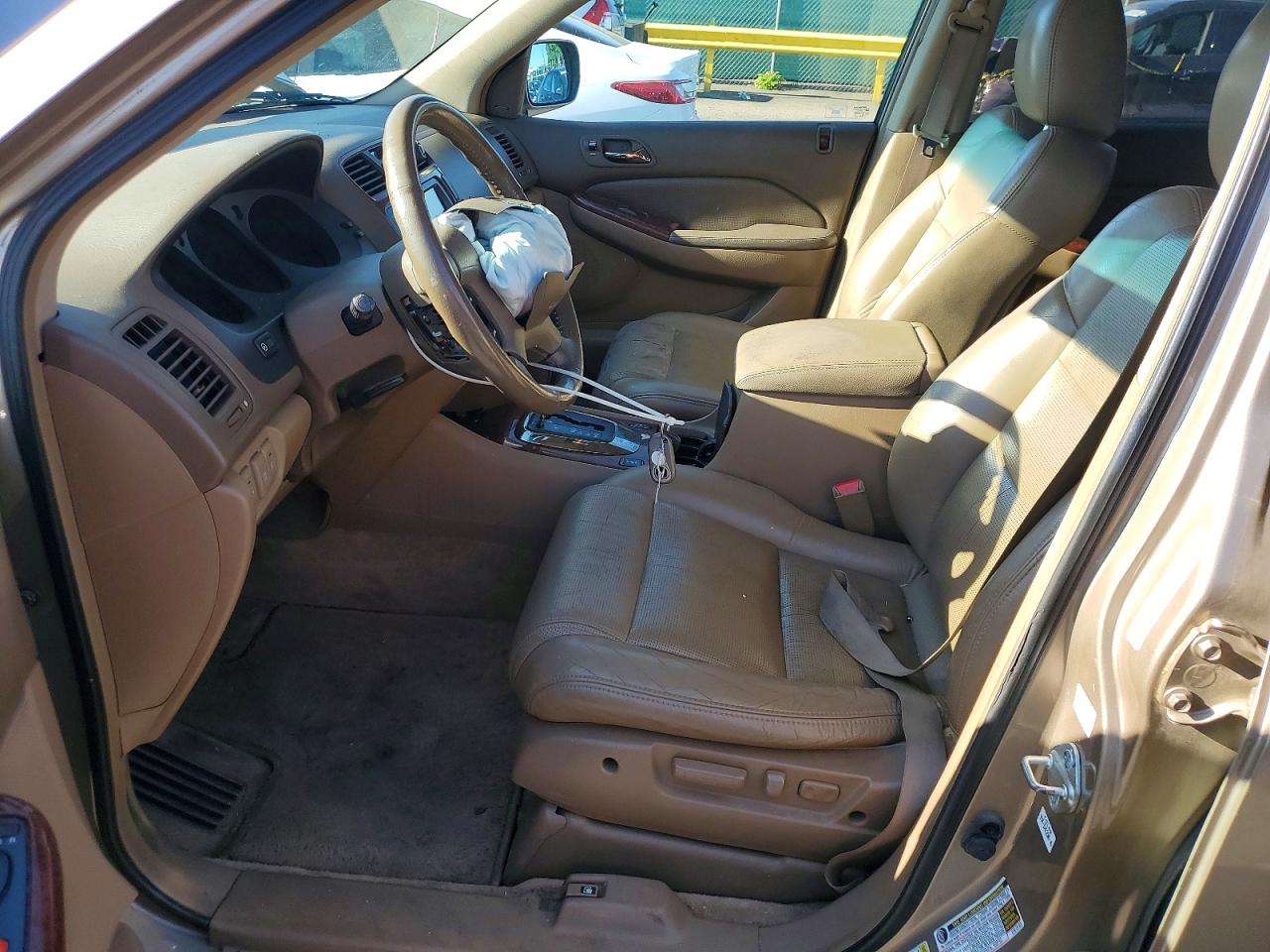 2004 Acura Mdx Touring Gold vin: 2HNYD186X4H560397