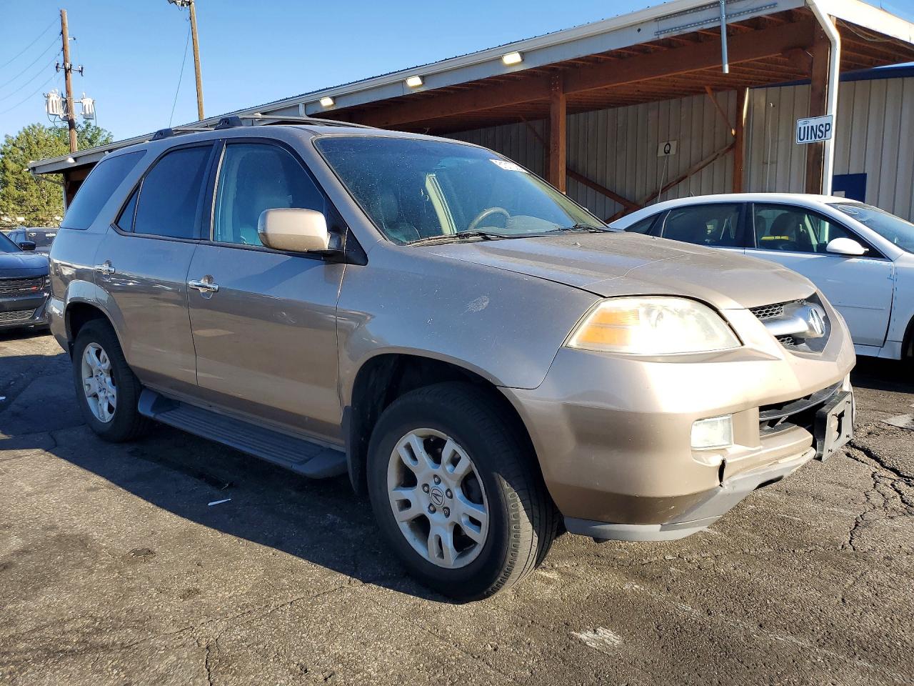 2004 Acura Mdx Touring Gold vin: 2HNYD186X4H560397