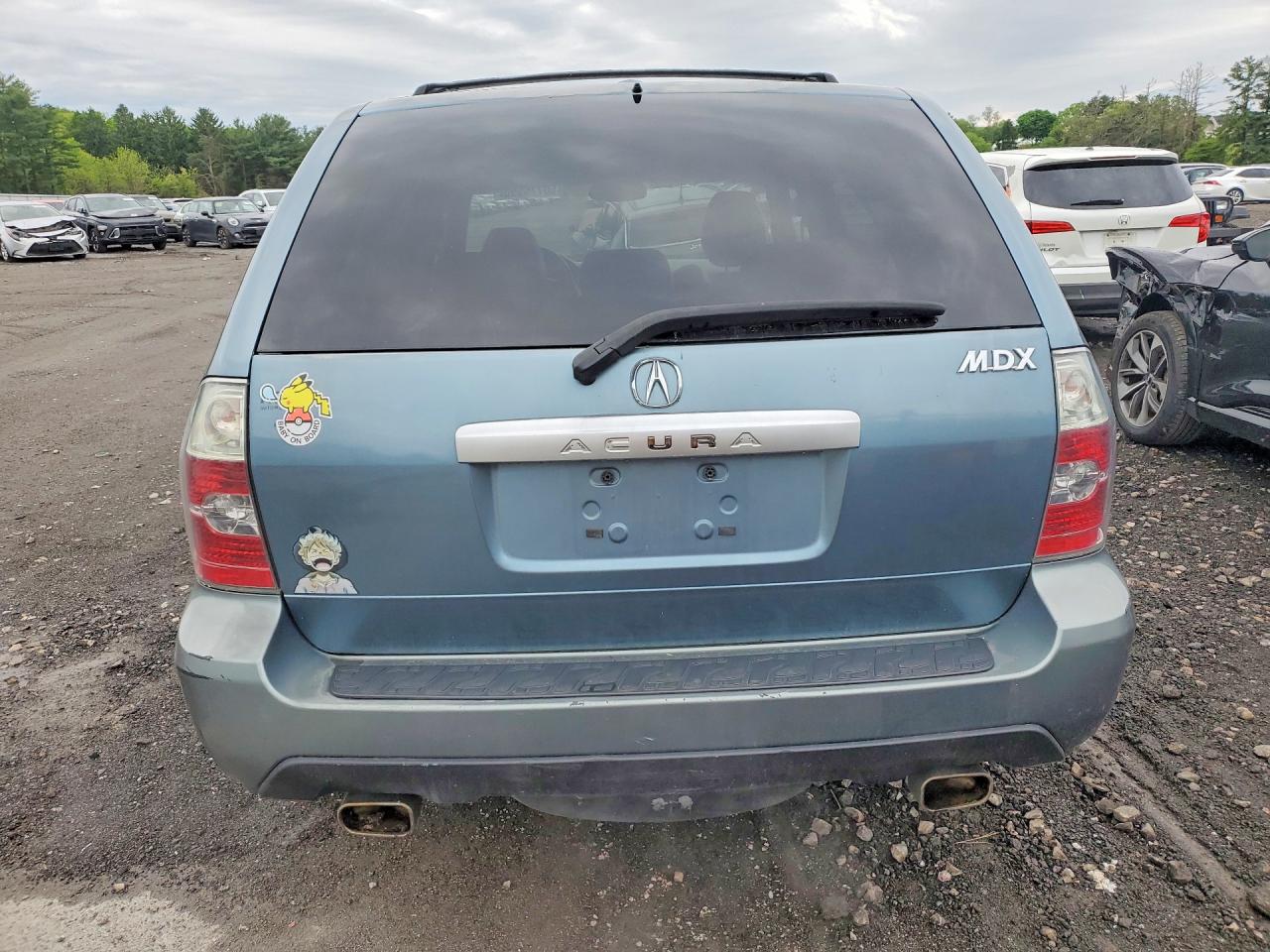 2005 Acura Mdx Touring Blue vin: 2HNYD186X5H509953