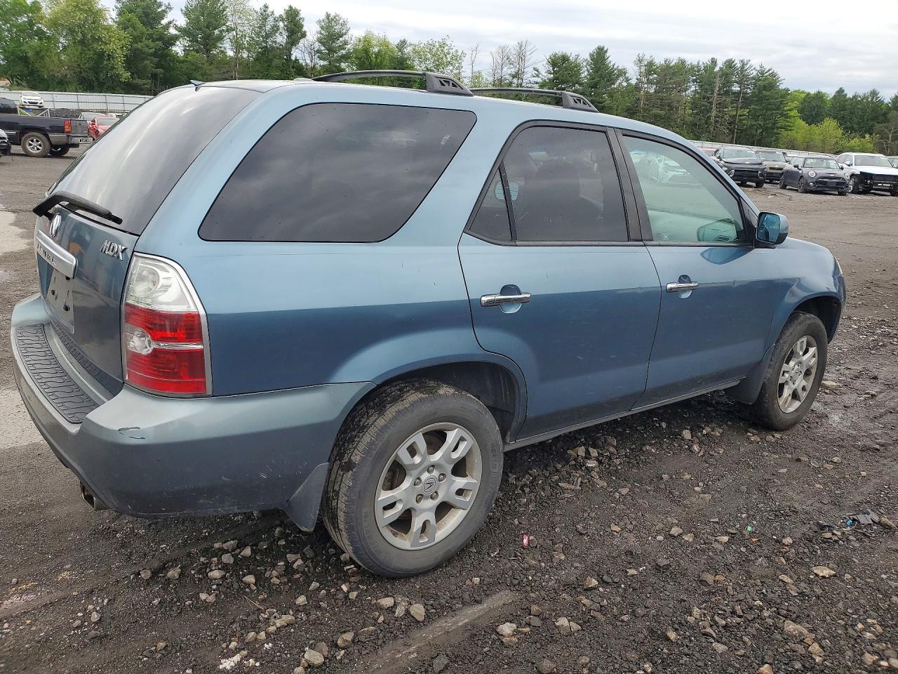 2005 Acura Mdx Touring Blue vin: 2HNYD186X5H509953