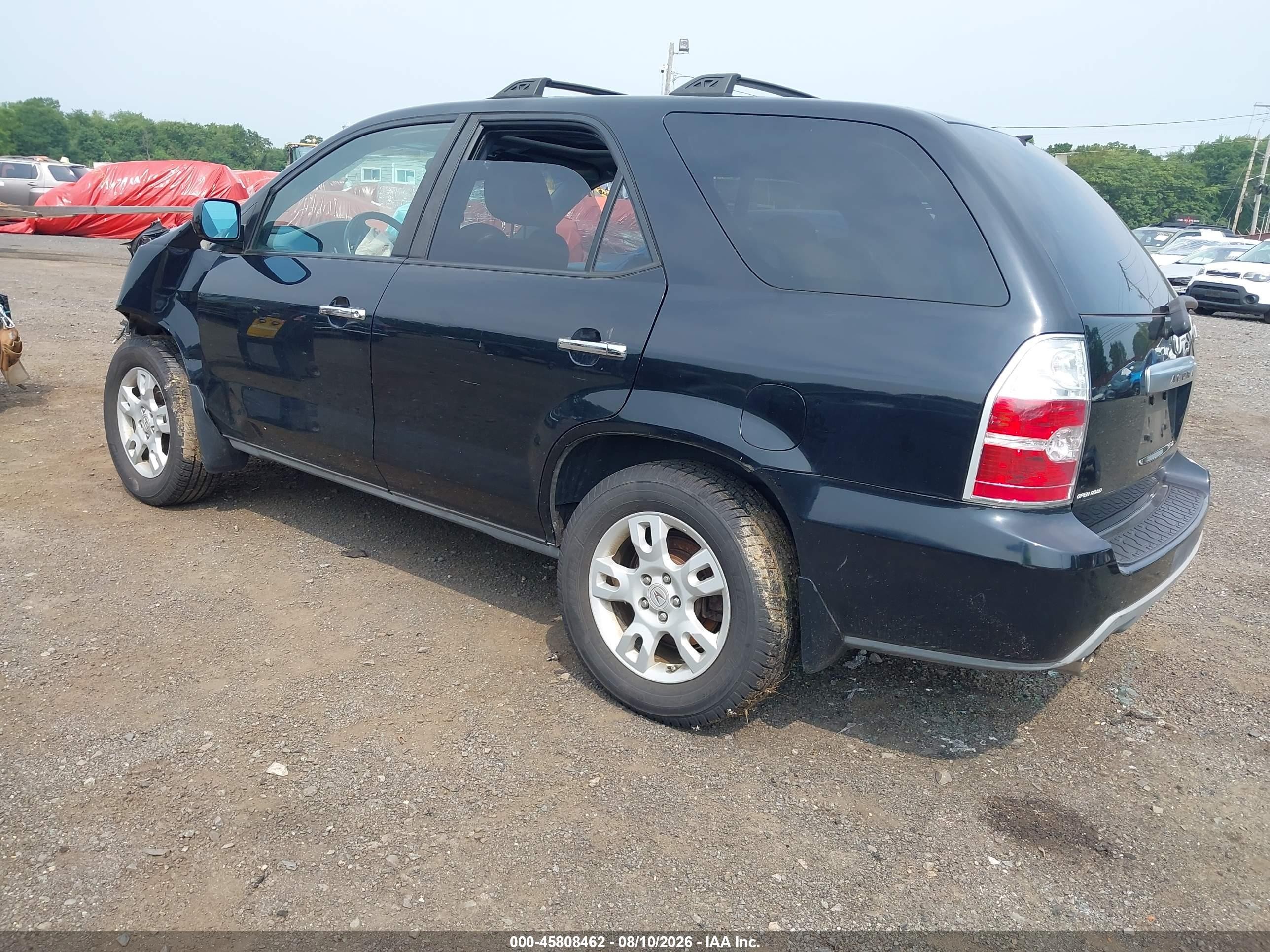 2006 Acura Mdx   Black vin: 2HNYD186X6H524325