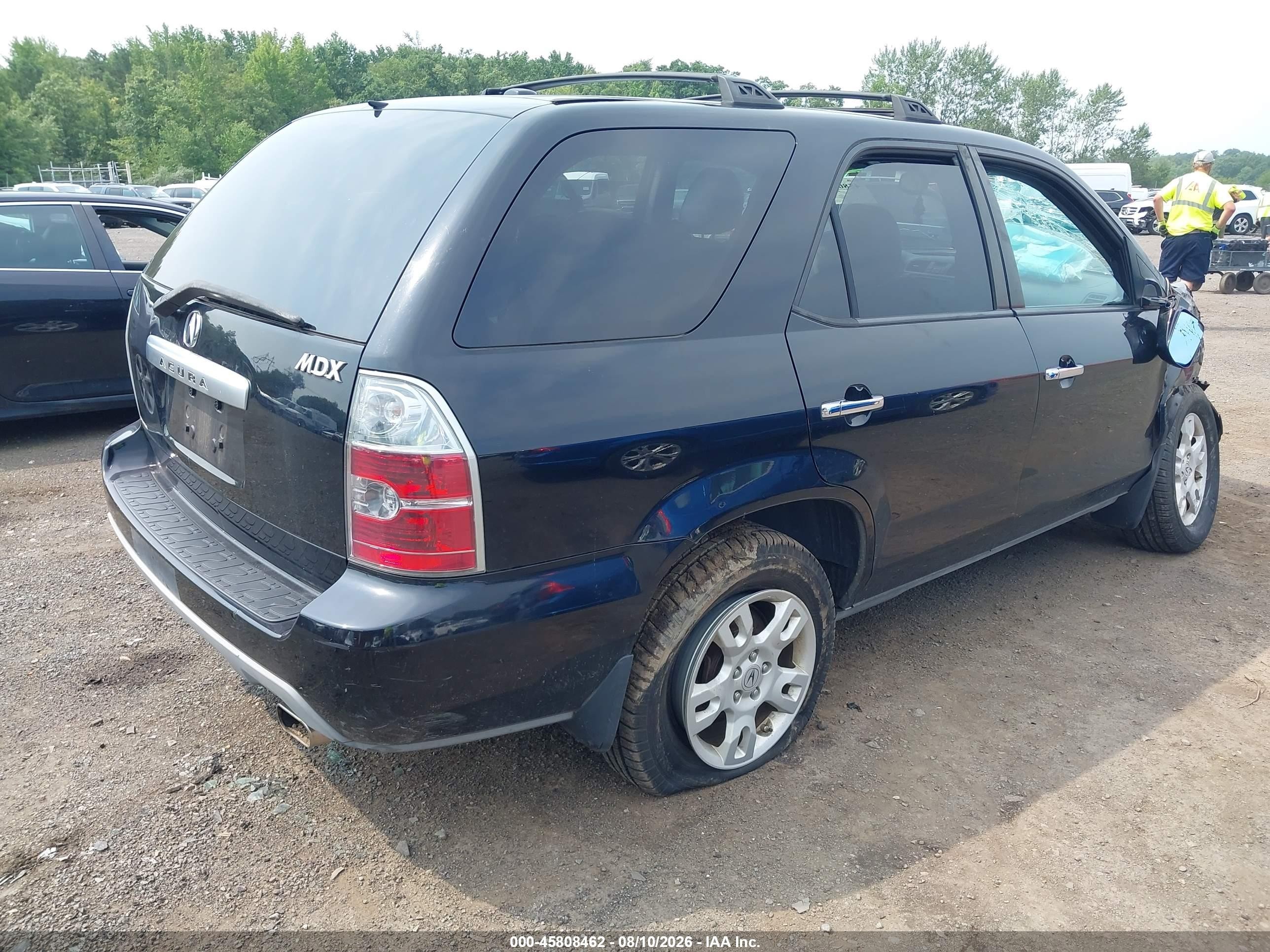 2006 Acura Mdx   Black vin: 2HNYD186X6H524325