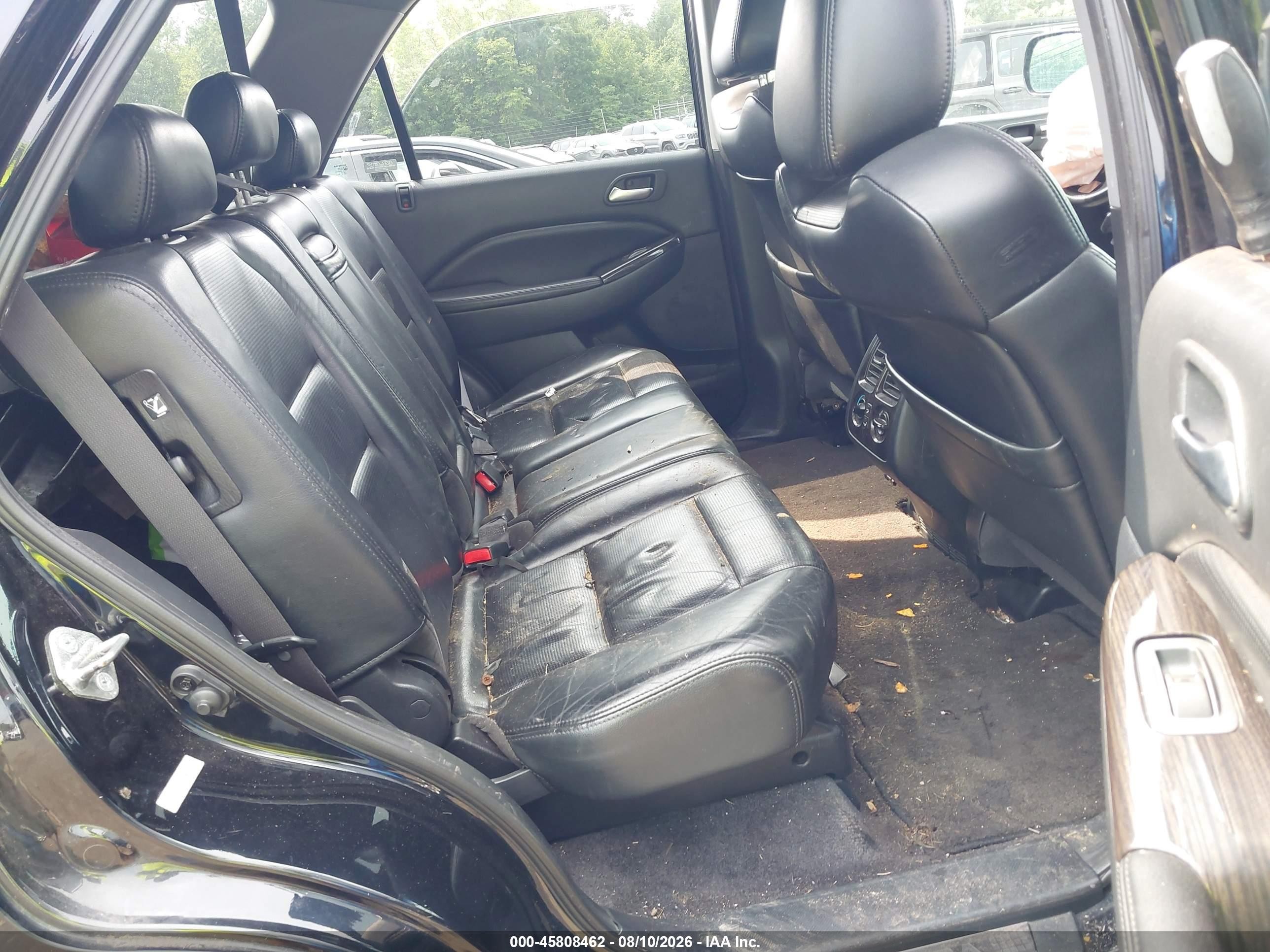 2006 Acura Mdx   Black vin: 2HNYD186X6H524325