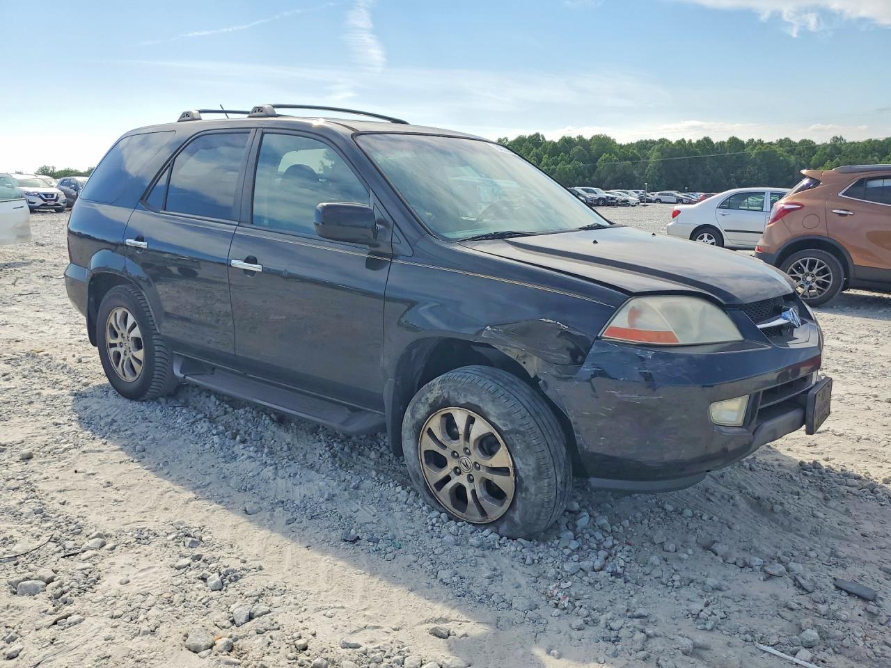 2003 Acura Mdx Touring Black vin: 2HNYD18703H551702