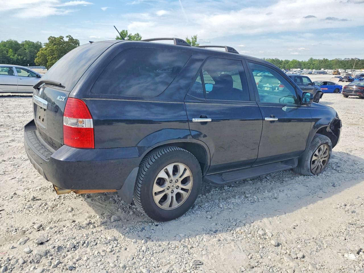 2003 Acura Mdx Touring Black vin: 2HNYD18703H551702