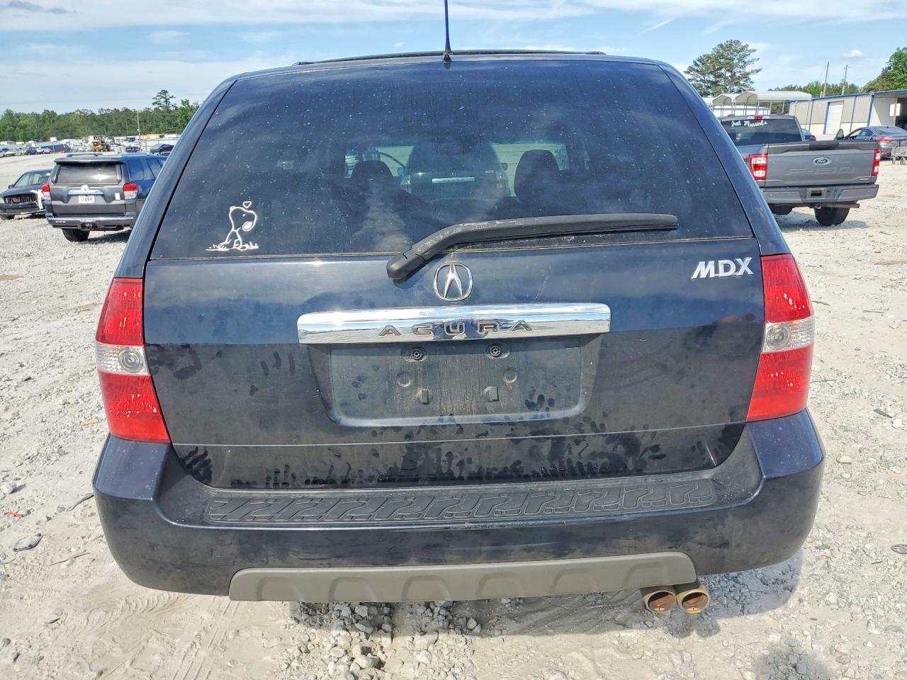 2003 Acura Mdx Touring Black vin: 2HNYD18703H551702