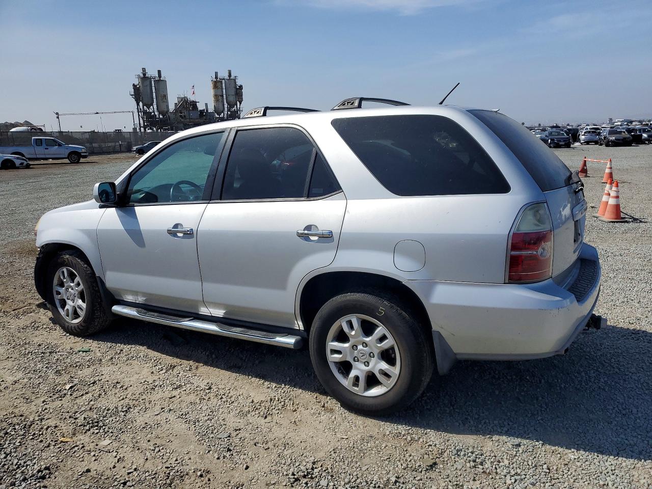 2004 Acura Mdx Touring Silver vin: 2HNYD18704H520547