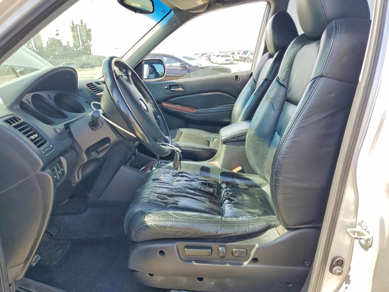 2004 Acura Mdx Touring Silver vin: 2HNYD18704H520547
