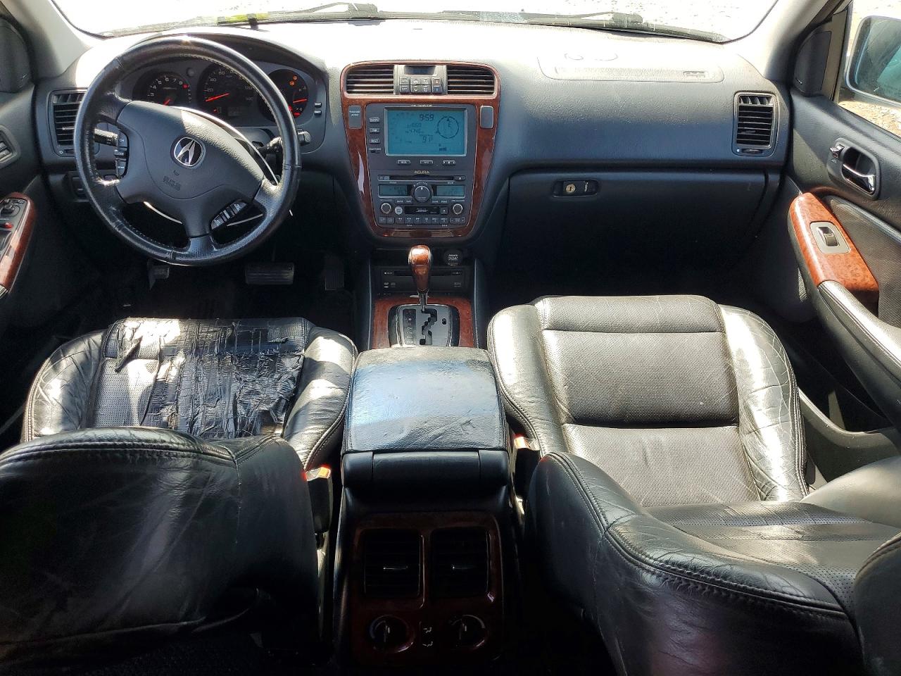 2004 Acura Mdx Touring Silver vin: 2HNYD18704H520547
