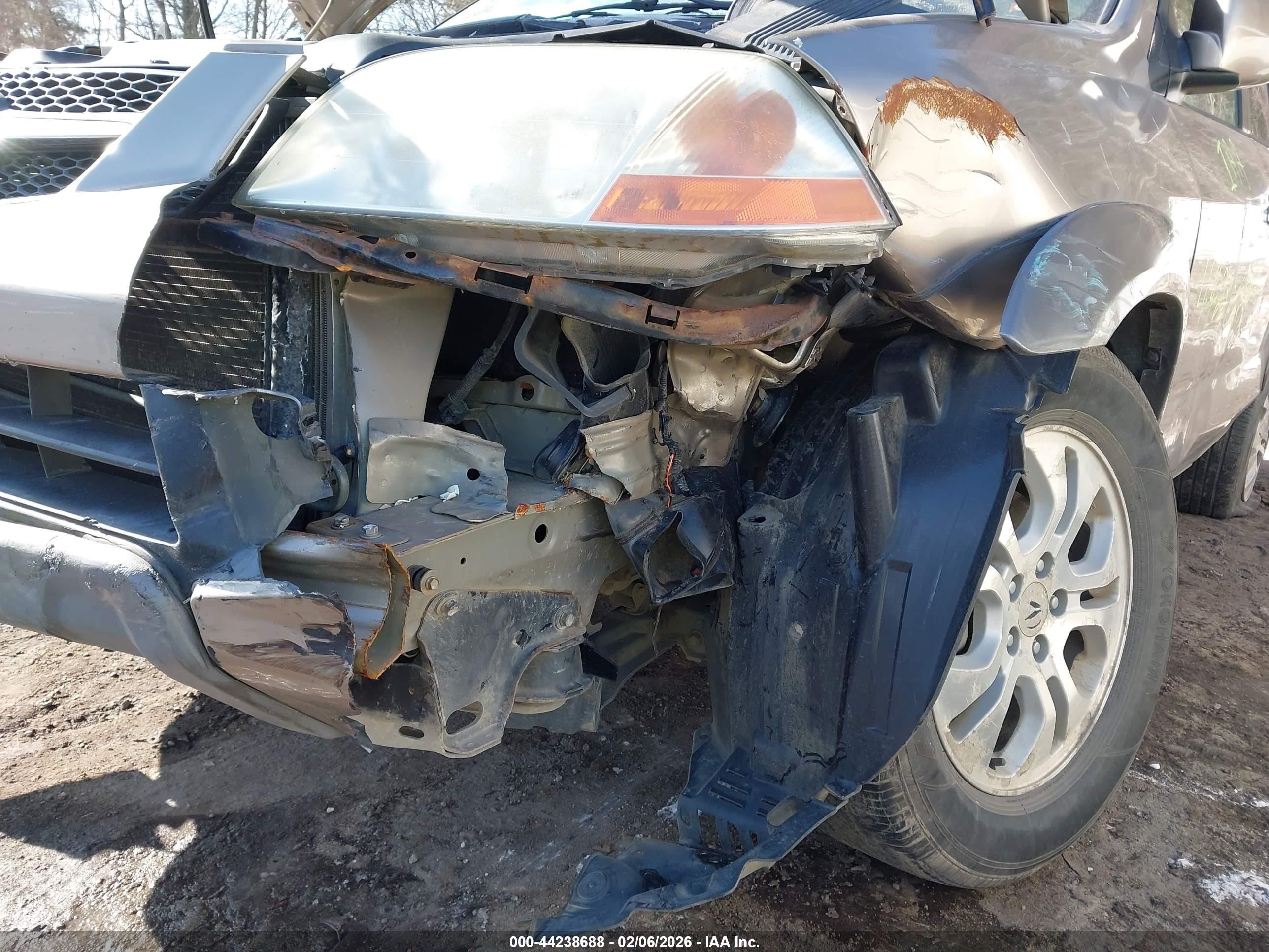 2003 Acura Mdx   Gold vin: 2HNYD18723H502209