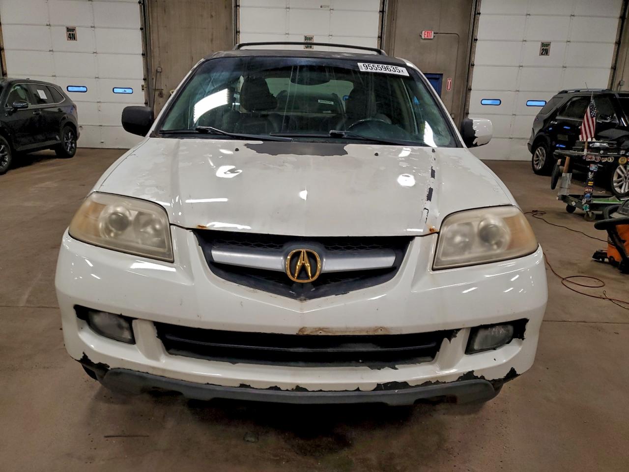 2006 Acura Mdx Touring Белый vin: 2HNYD18726H510430