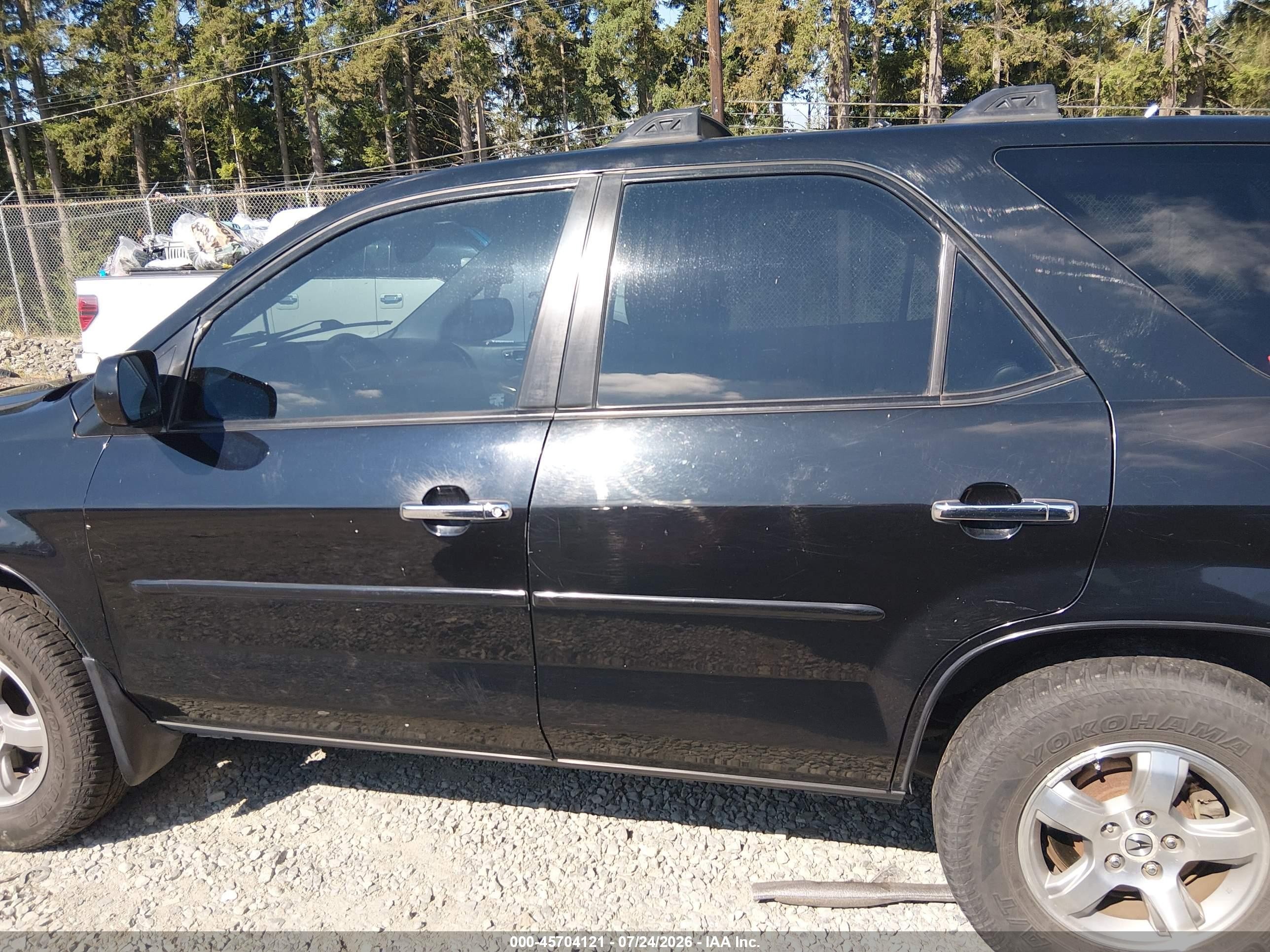 2003 Acura Mdx   Black vin: 2HNYD18743H502048