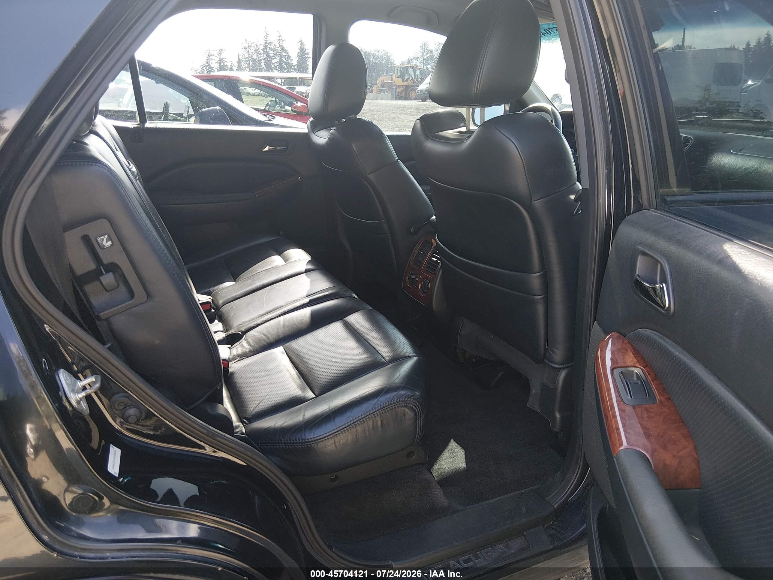 2003 Acura Mdx   Black vin: 2HNYD18743H502048
