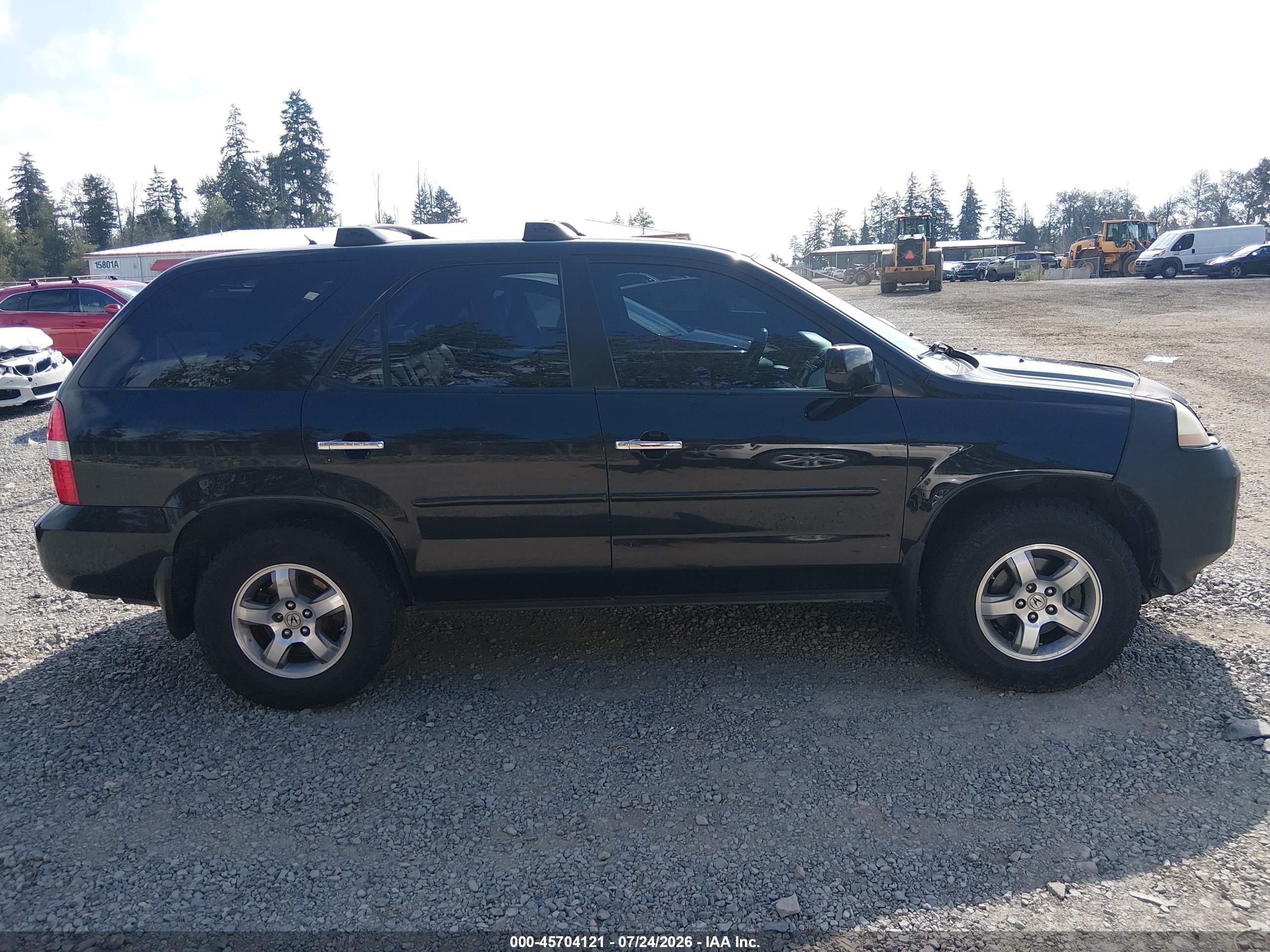 2003 Acura Mdx   Black vin: 2HNYD18743H502048