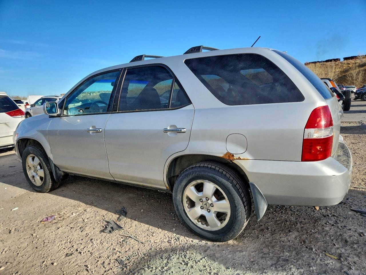 2003 Acura Mdx Touring Silver vin: 2HNYD18793H550449
