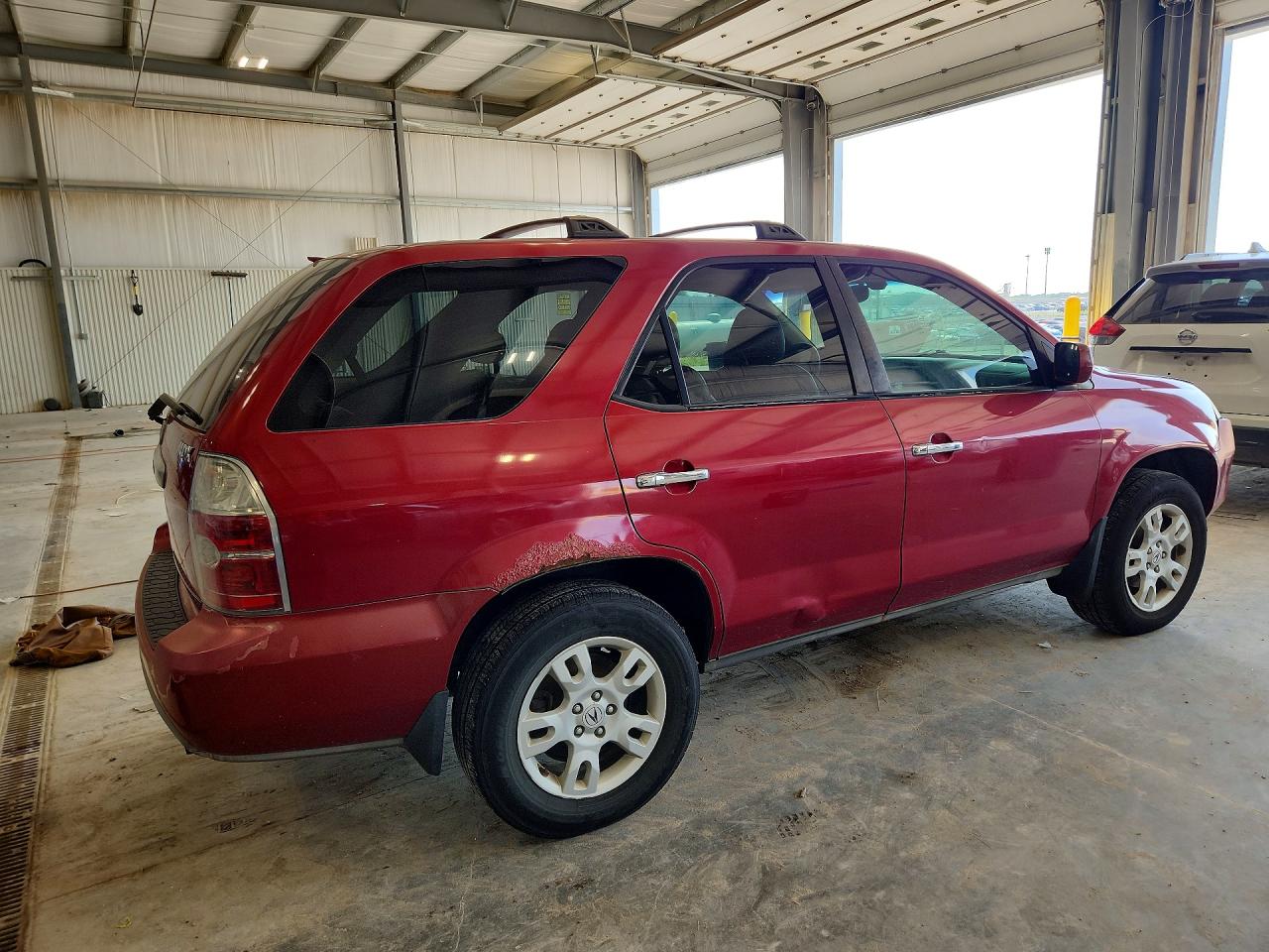 2005 Acura Mdx Touring Red vin: 2HNYD187X5H537227
