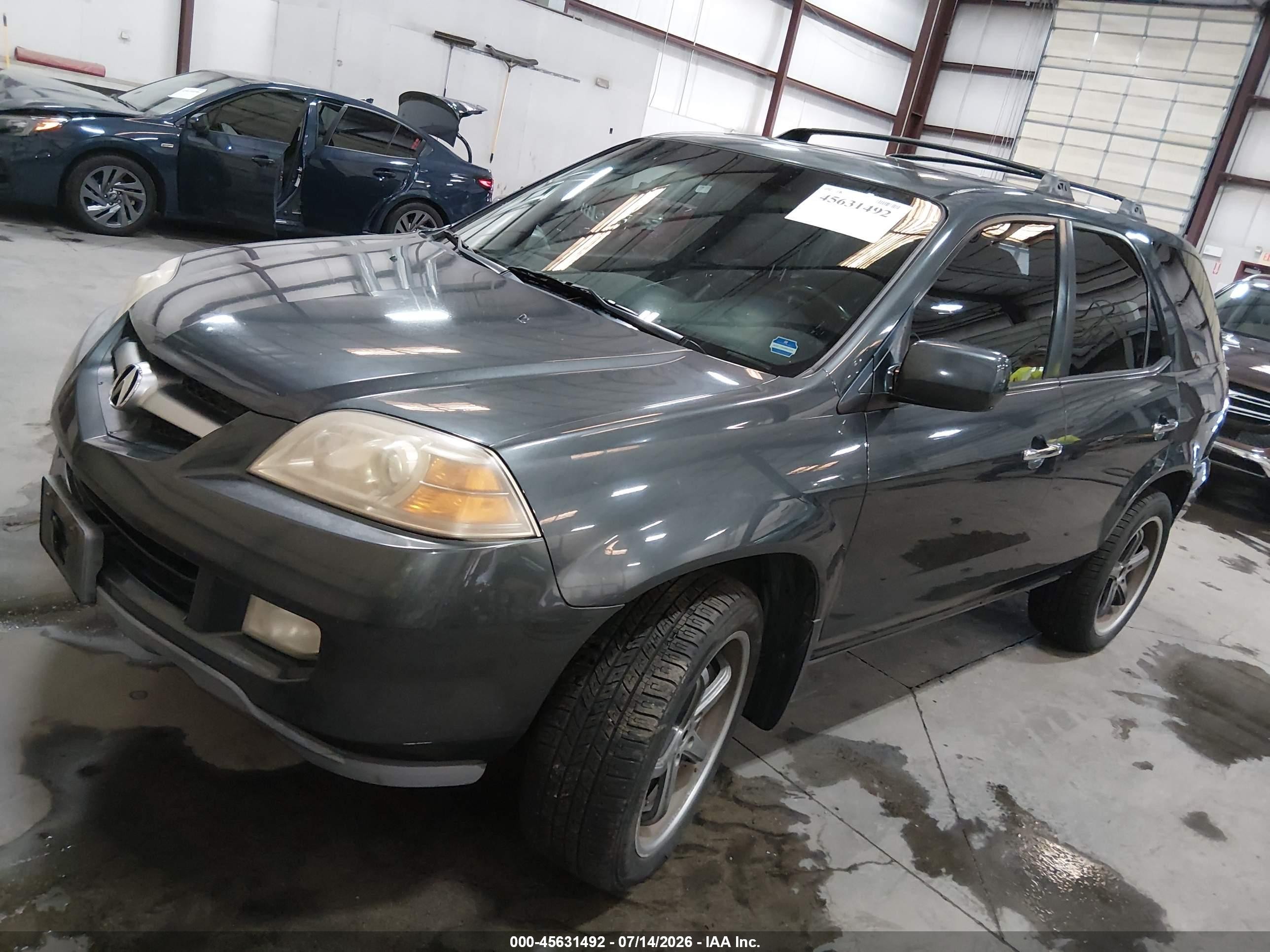 2005 Acura Mdx   Blue vin: 2HNYD18805H502933