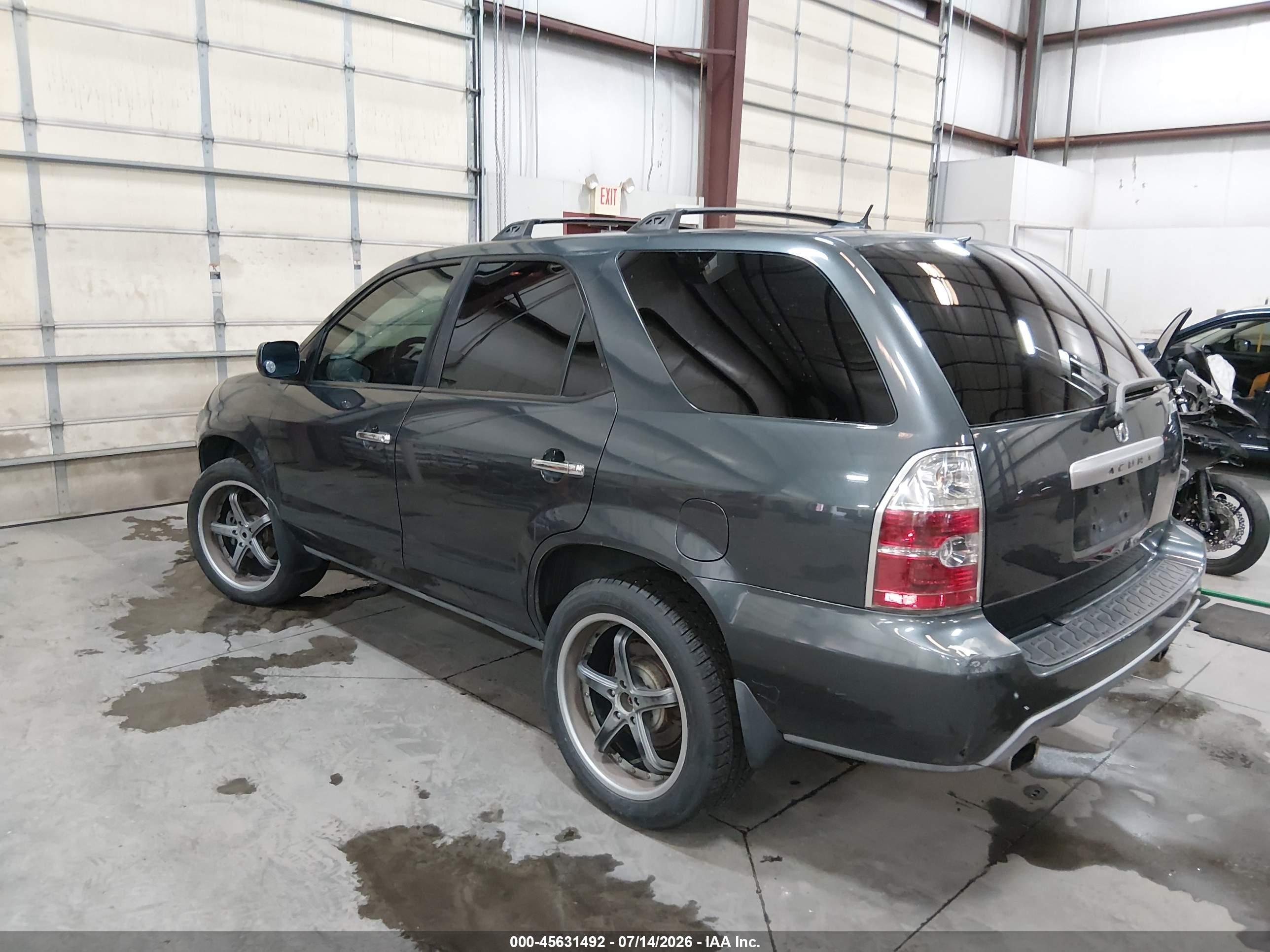 2005 Acura Mdx   Blue vin: 2HNYD18805H502933