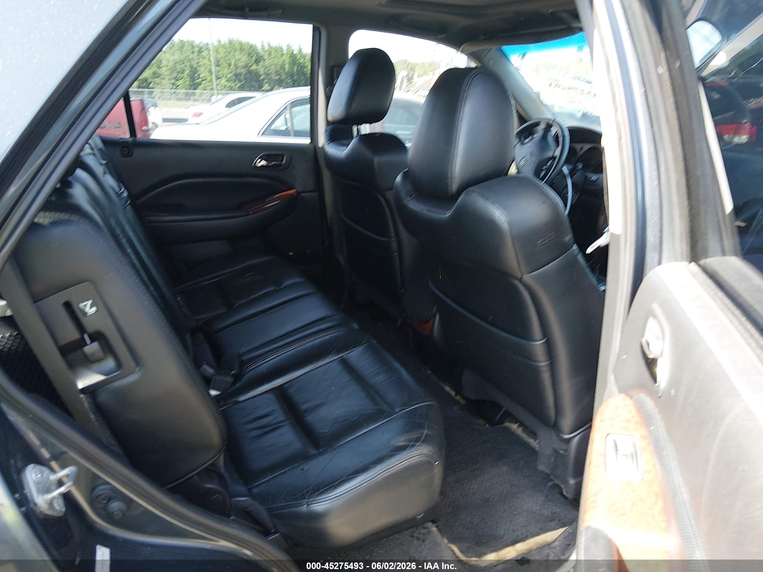 2005 Acura Mdx   Gray vin: 2HNYD18805H542042