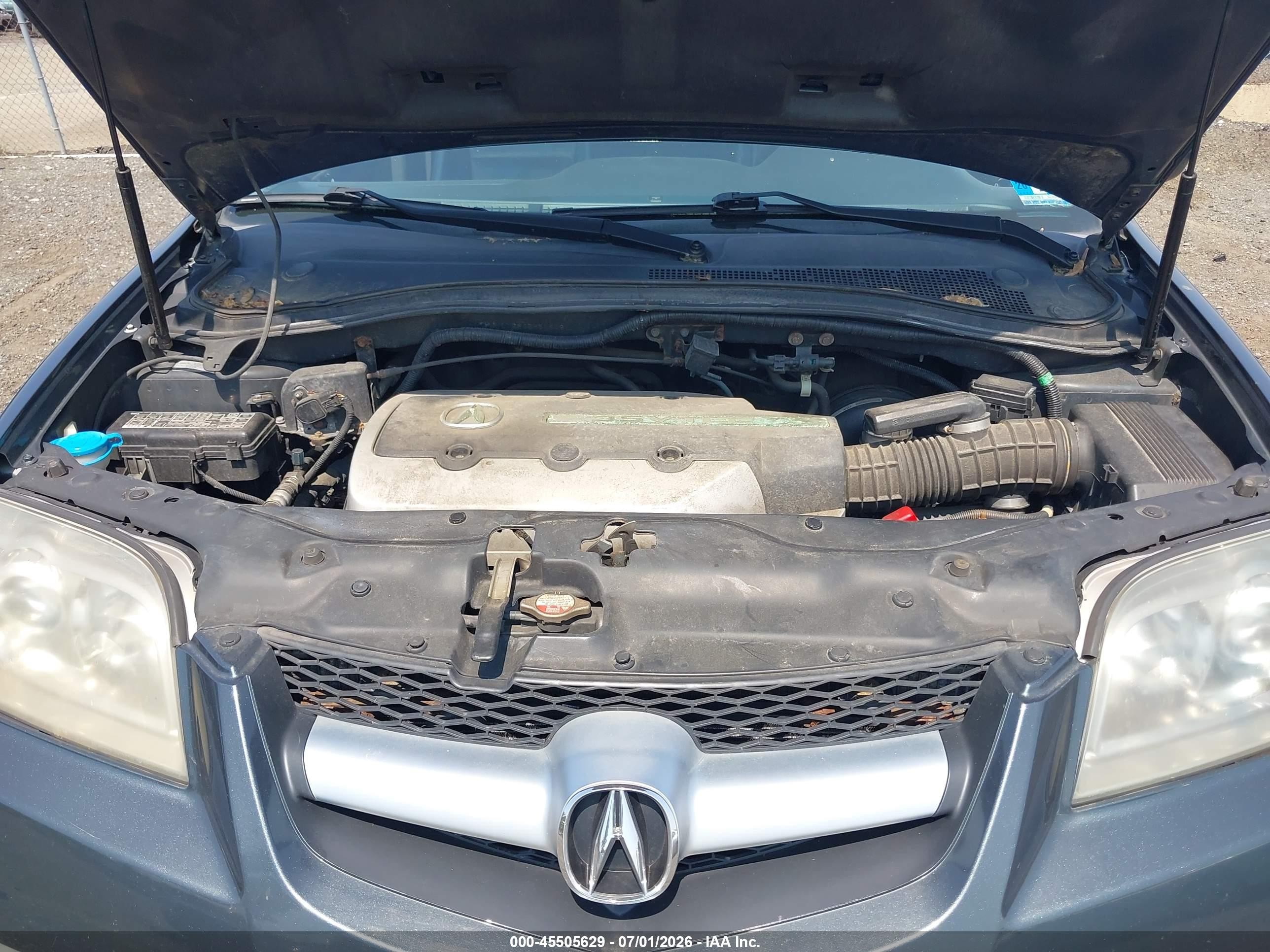 2006 Acura Mdx   Gray vin: 2HNYD18806H519121