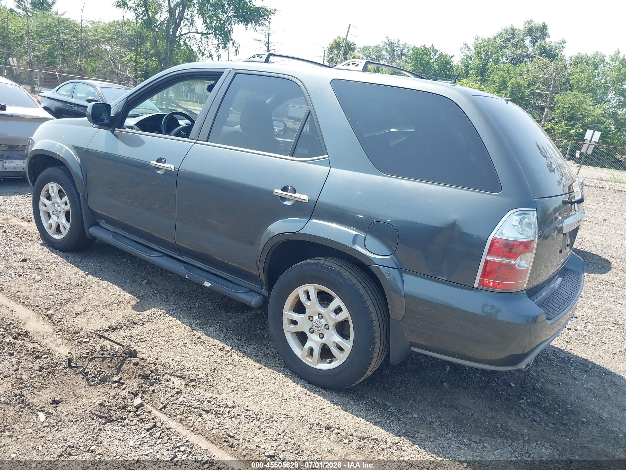 2006 Acura Mdx   Gray vin: 2HNYD18806H519121