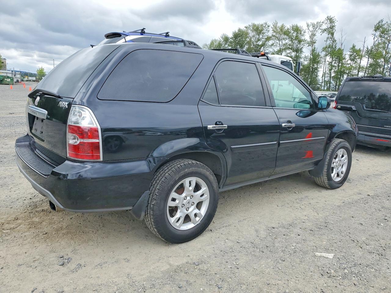 2006 Acura Mdx Touring Black vin: 2HNYD18806H542558