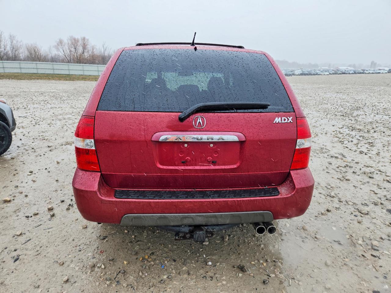 2002 Acura Mdx Touring Красный vin: 2HNYD18832H523352