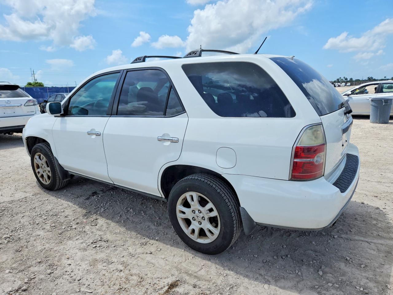 2004 Acura Mdx Touring White vin: 2HNYD18834H531664