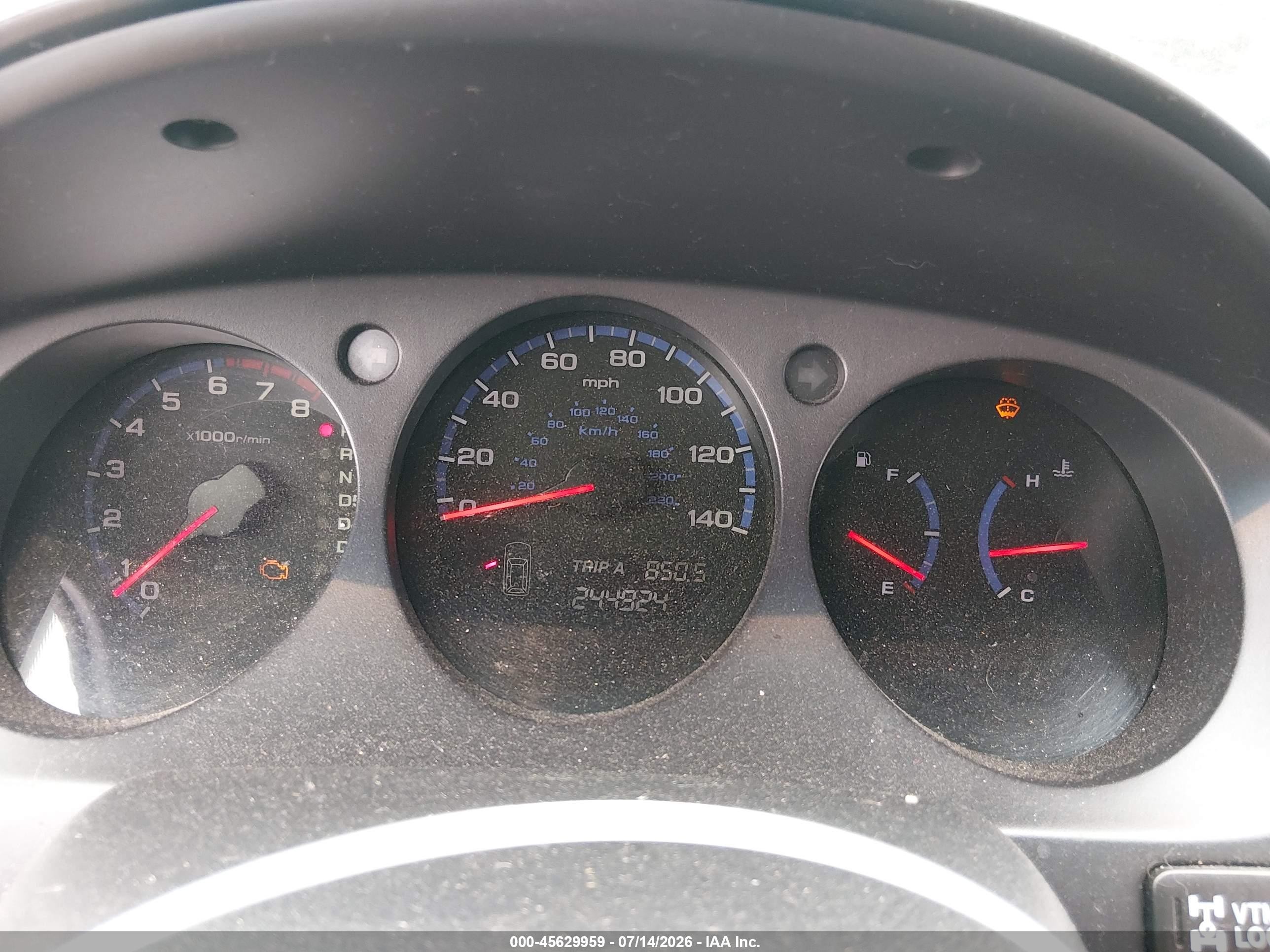 2005 Acura Mdx   Black vin: 2HNYD18835H555724