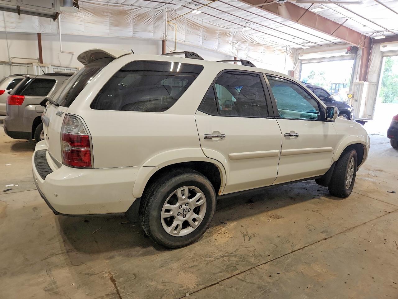 2006 Acura Mdx Touring White vin: 2HNYD18836H507593