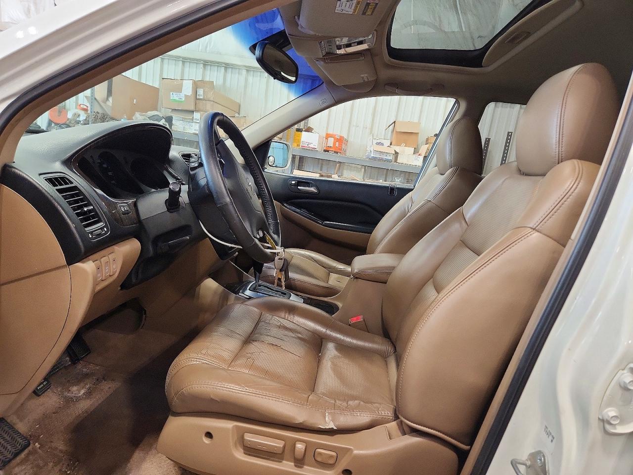 2006 Acura Mdx Touring White vin: 2HNYD18836H507593